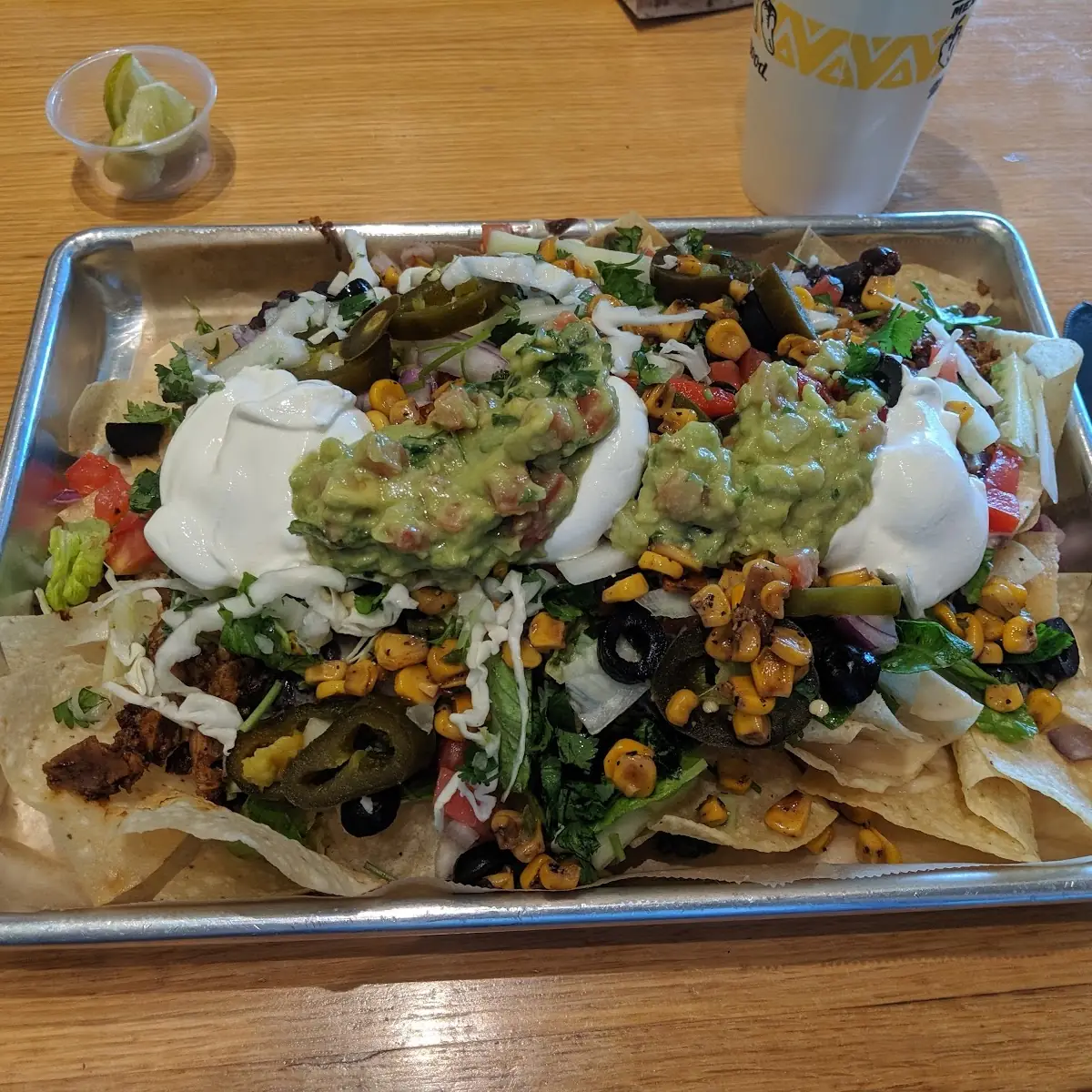 Spicy Chicken Nachos