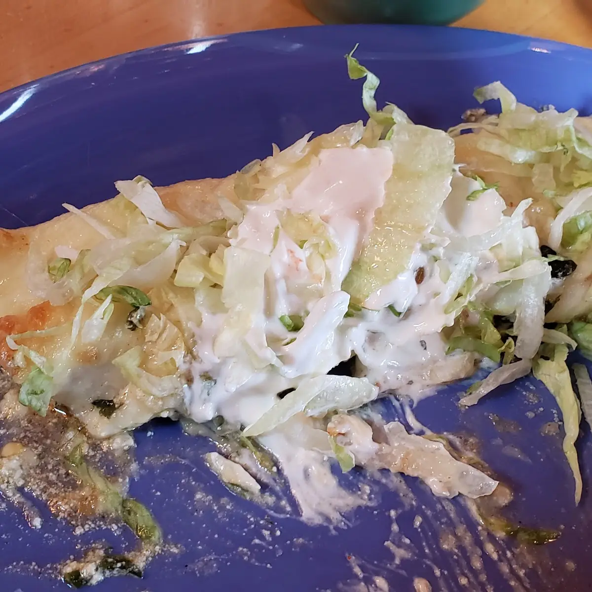Spinach and Shrimp Enchiladas