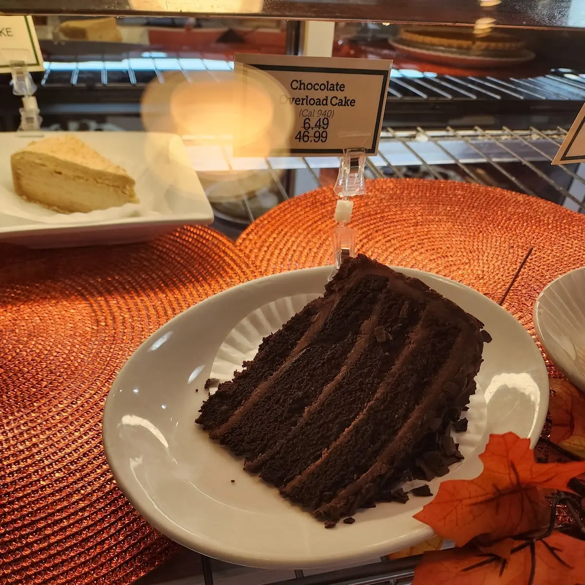 Chocolate Cake Slice