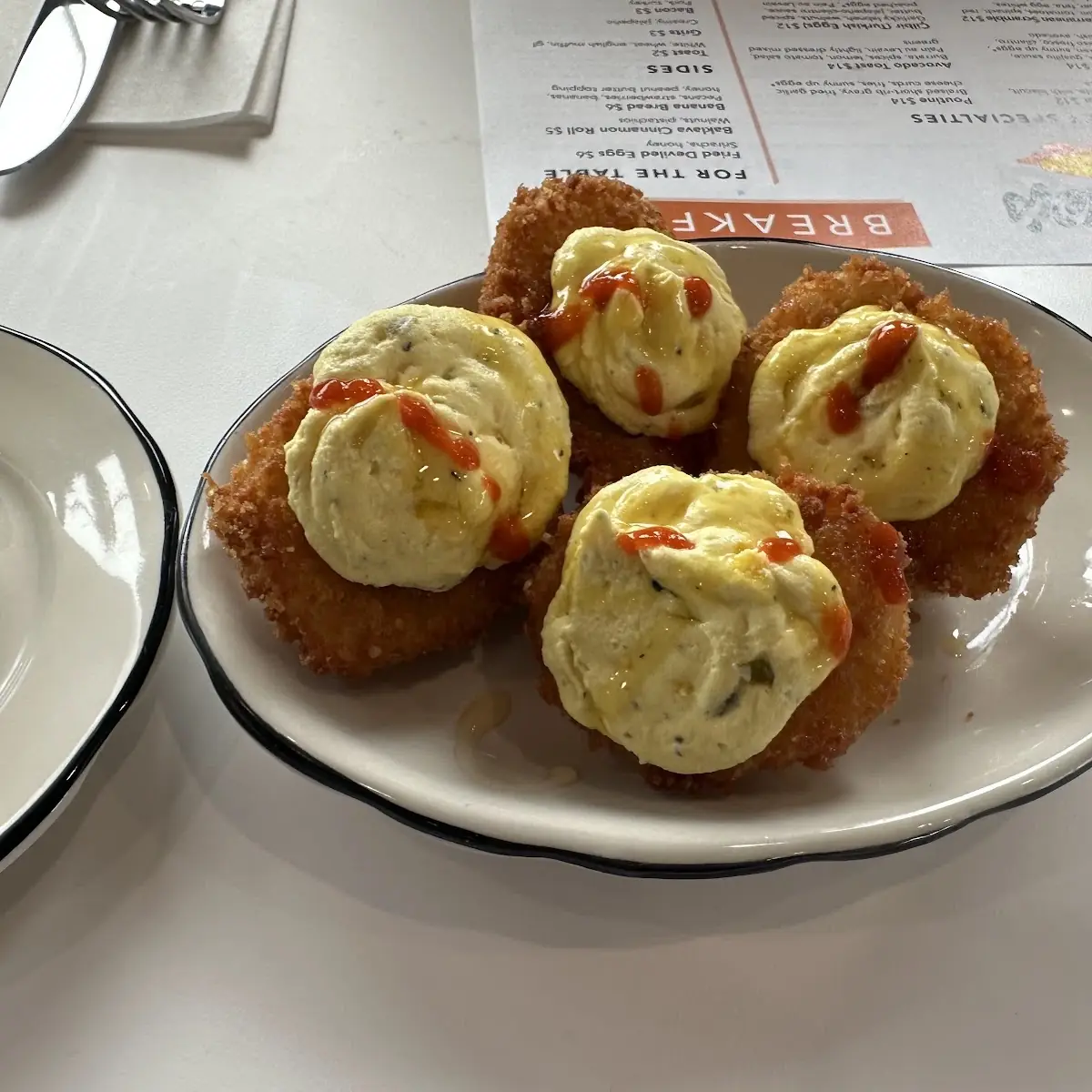 Fried Deviled Eggs