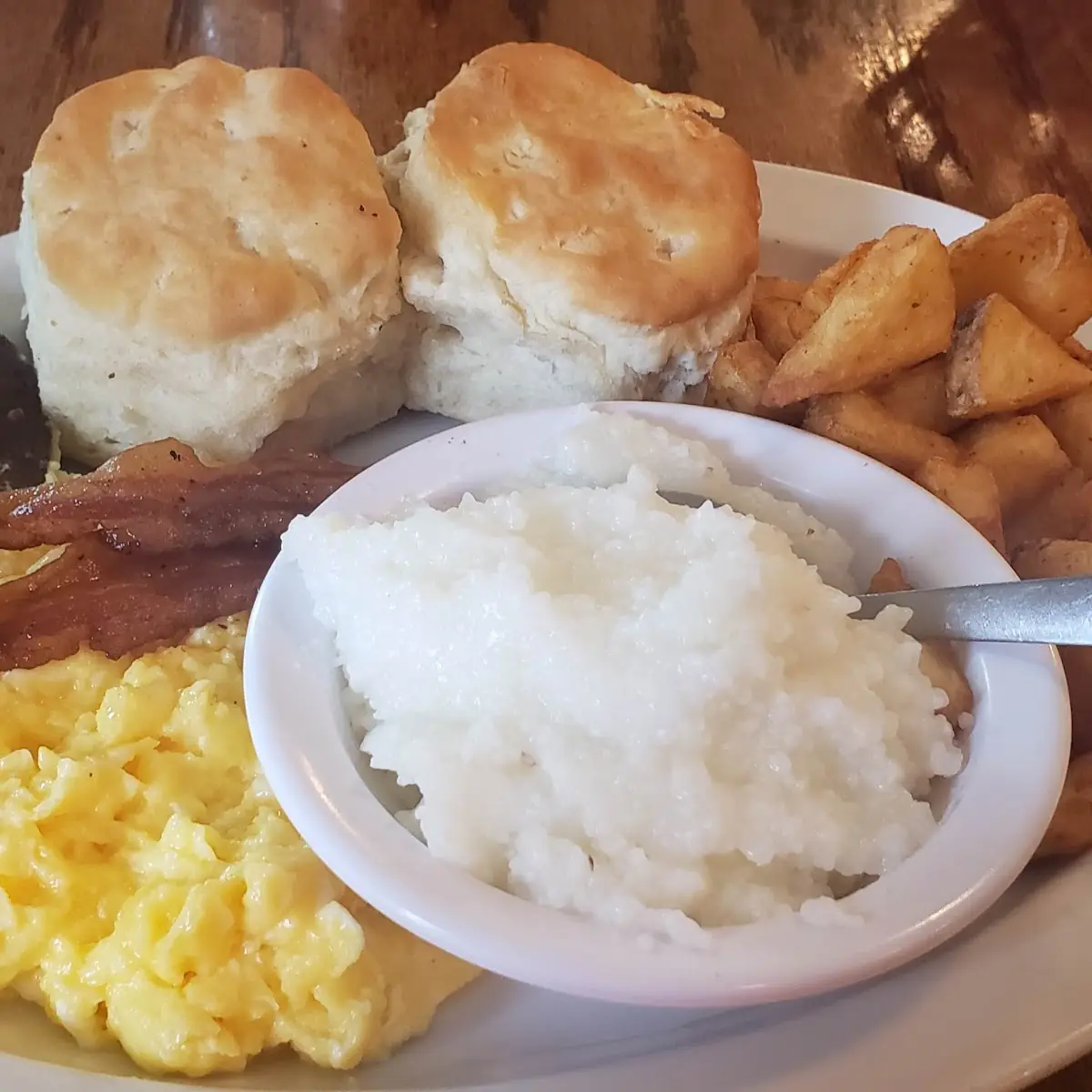 Costry Fried Steak Biscuit