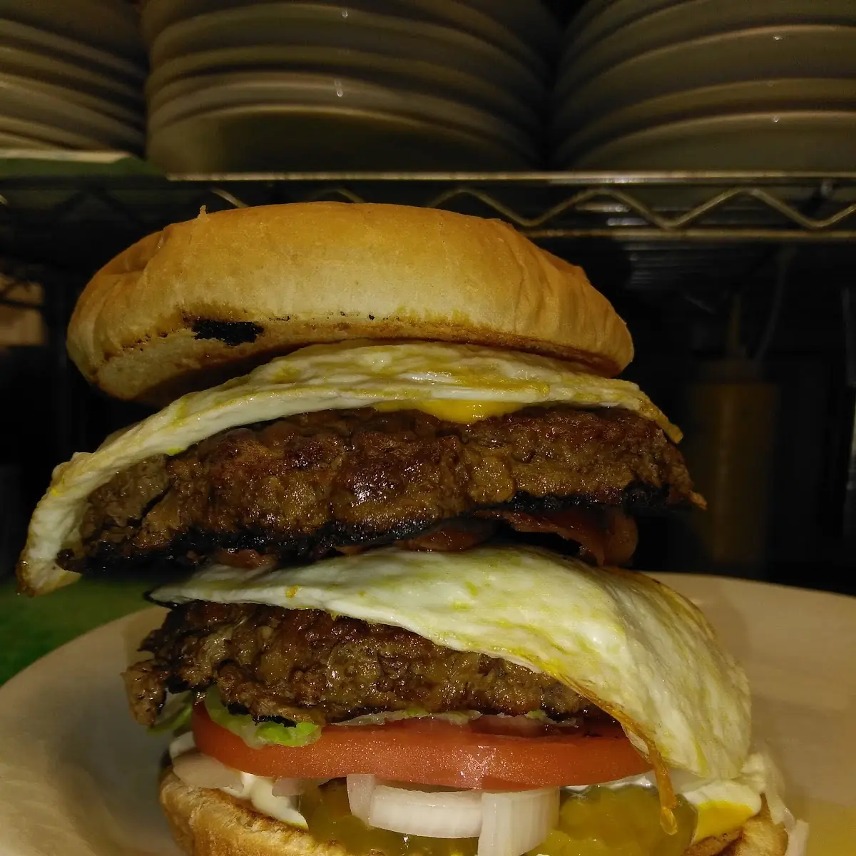 Double Lazer Burger