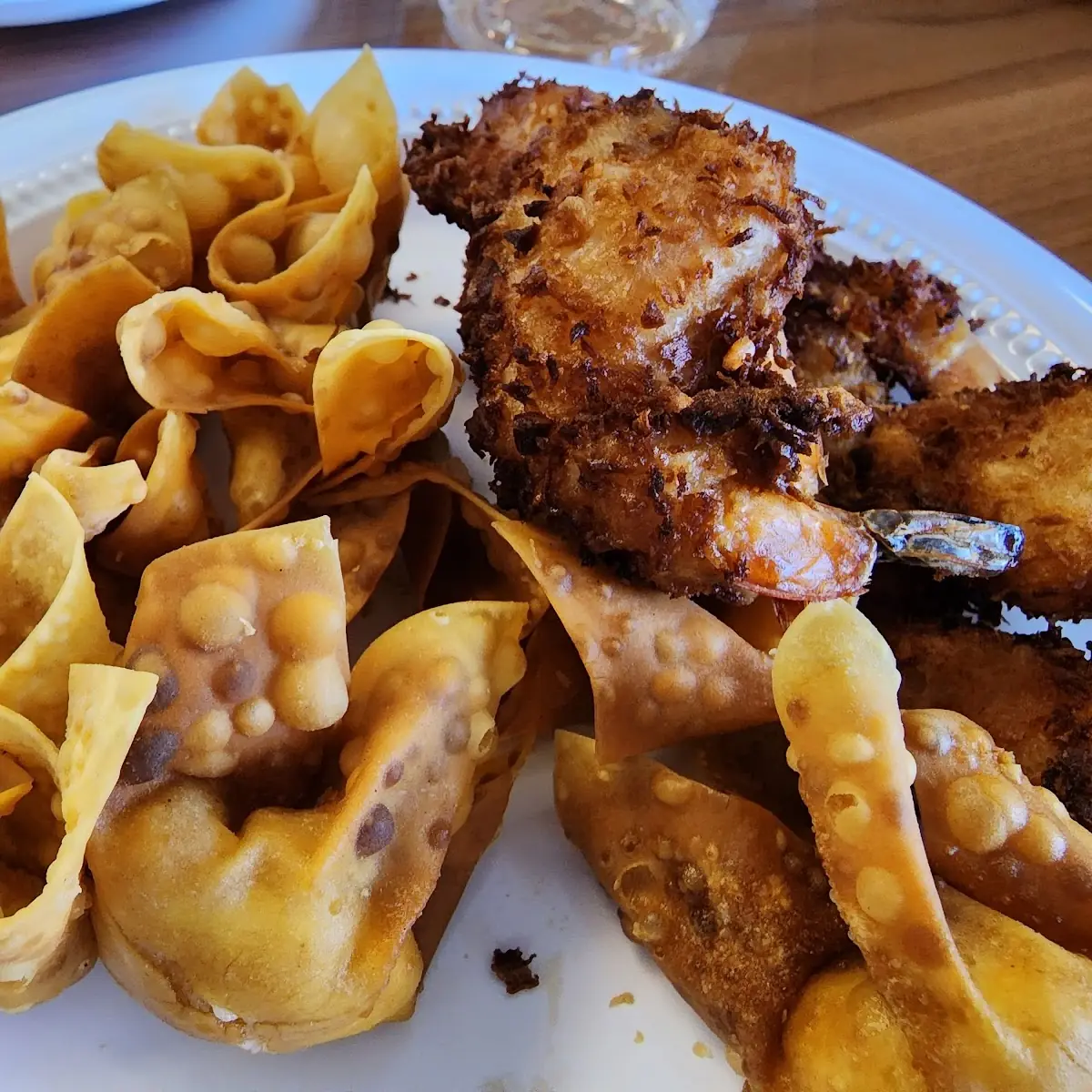 Crab Rangoon & Butterfly Shrimp