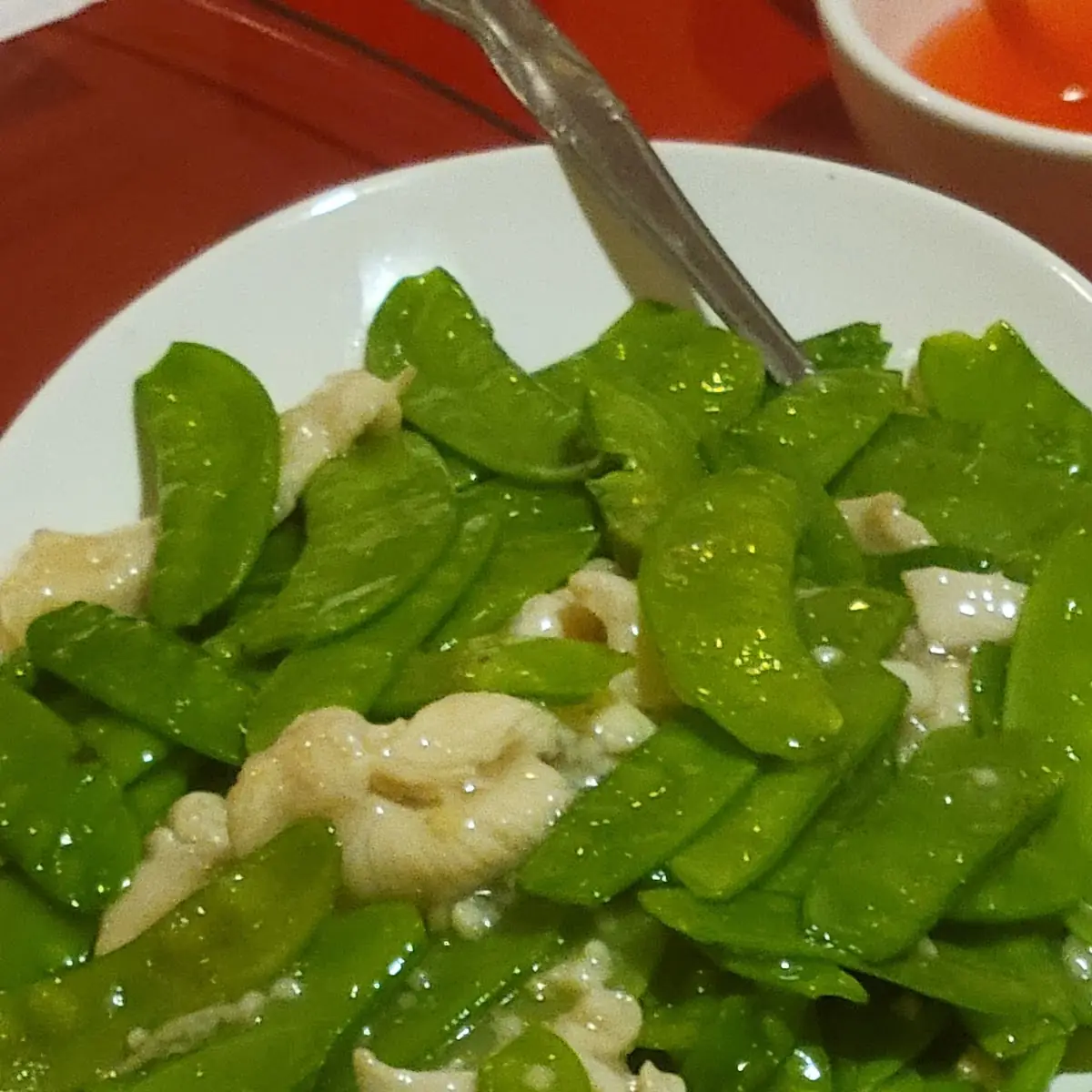 Chicken and Pea Pods