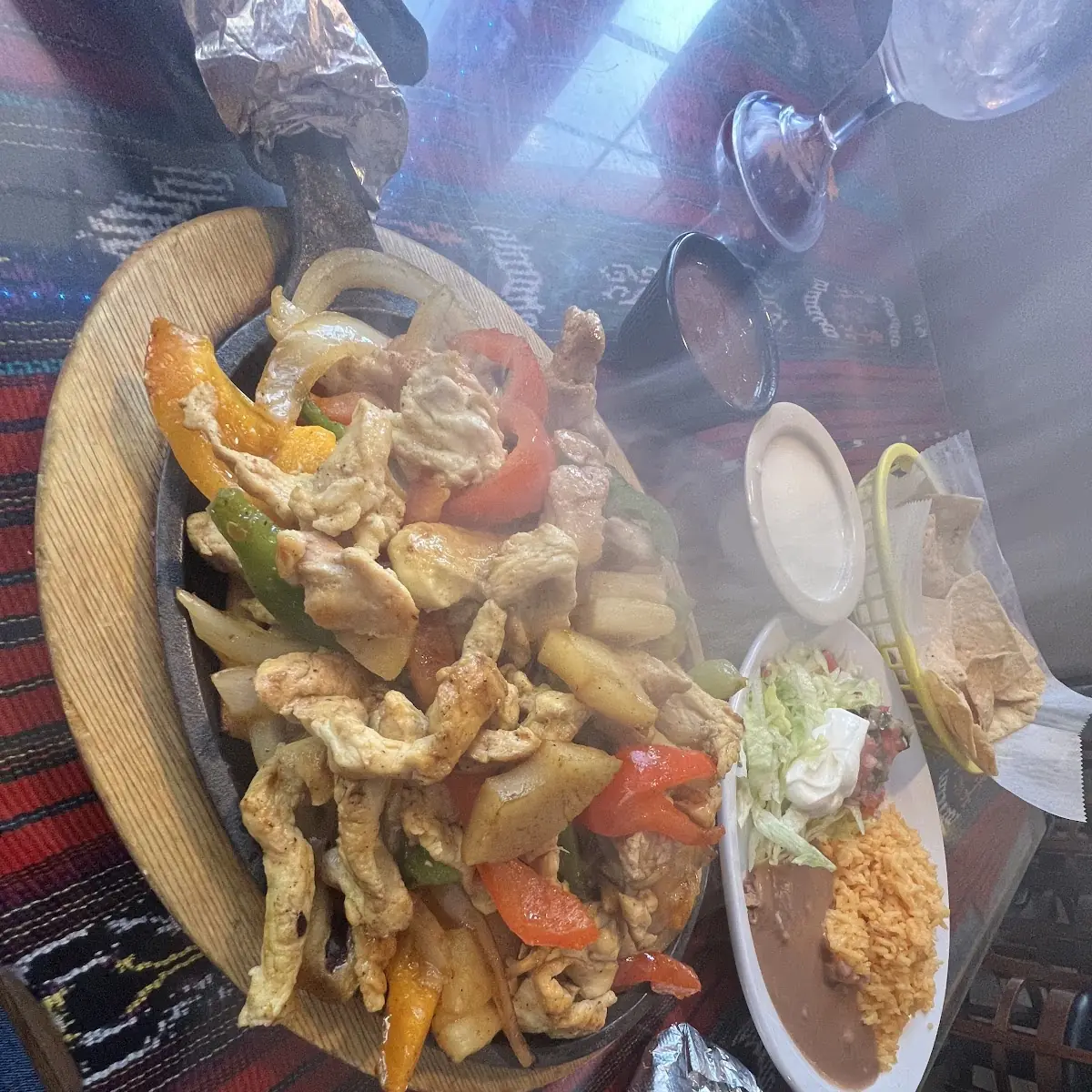 Chicken Fajitas with Pineapple