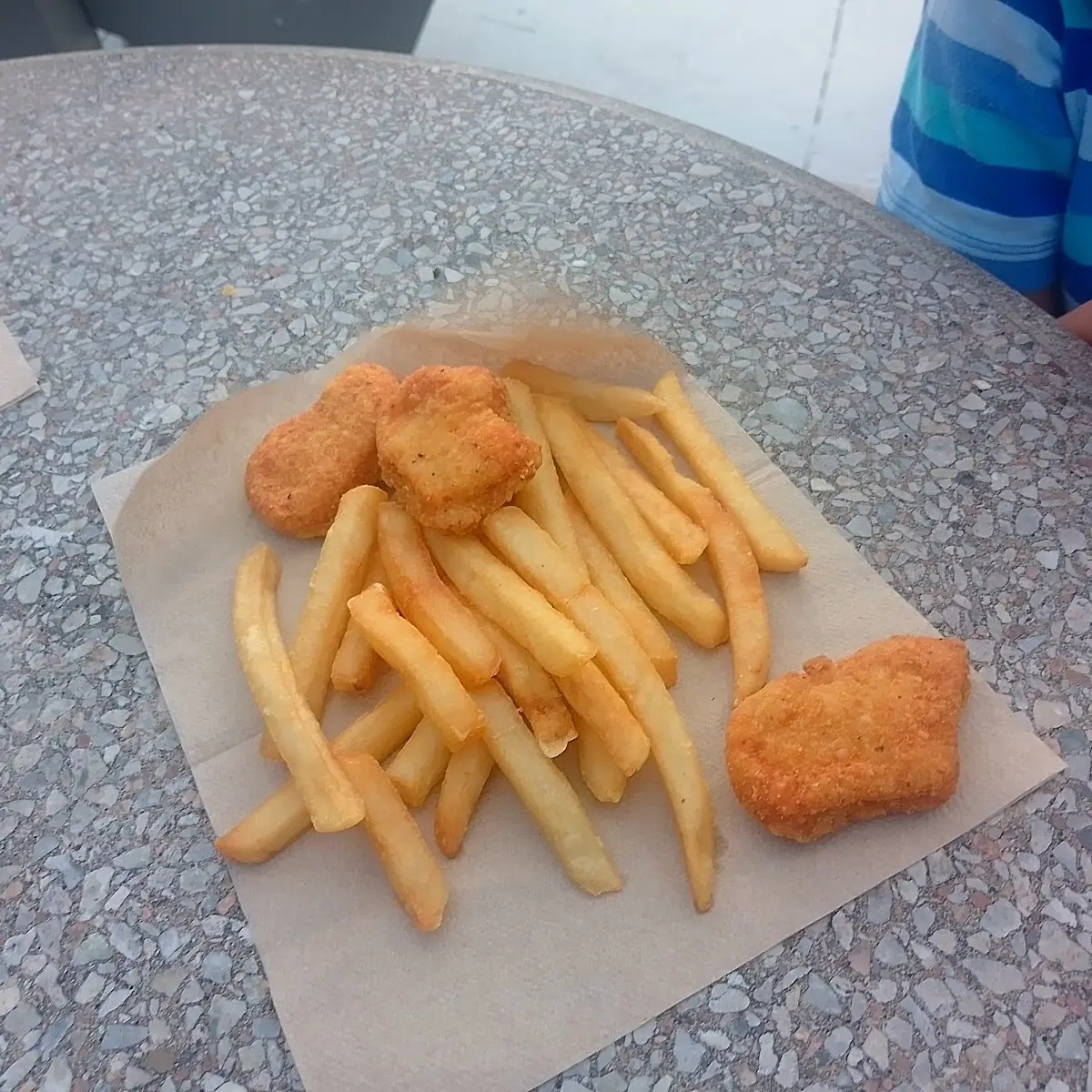 Chicken Nuggets and Fries