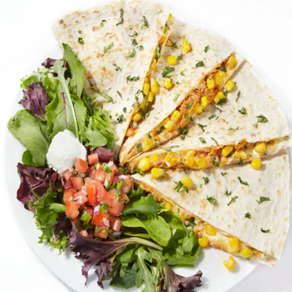 Three Cheese Quesadilla