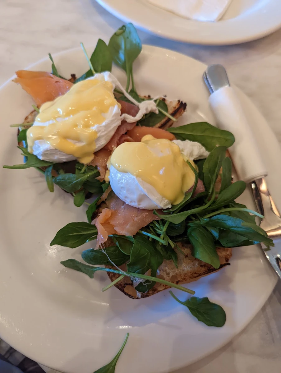 Salmon Eggs Hollandaise, Dôme Café - Canning Vale