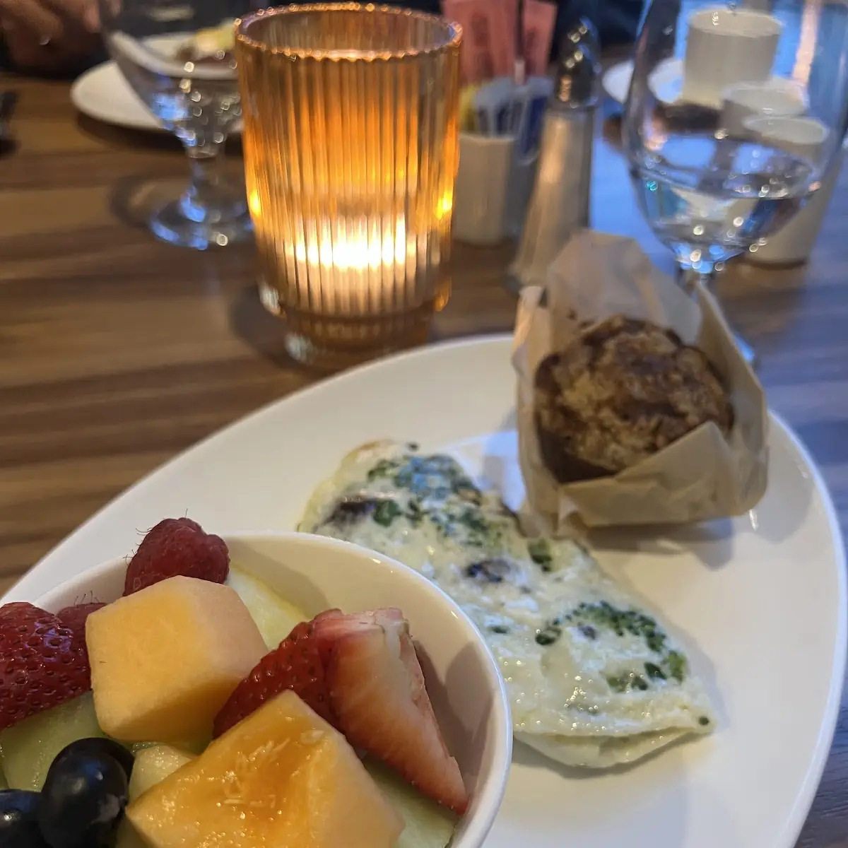 Egg White Omelette Plate