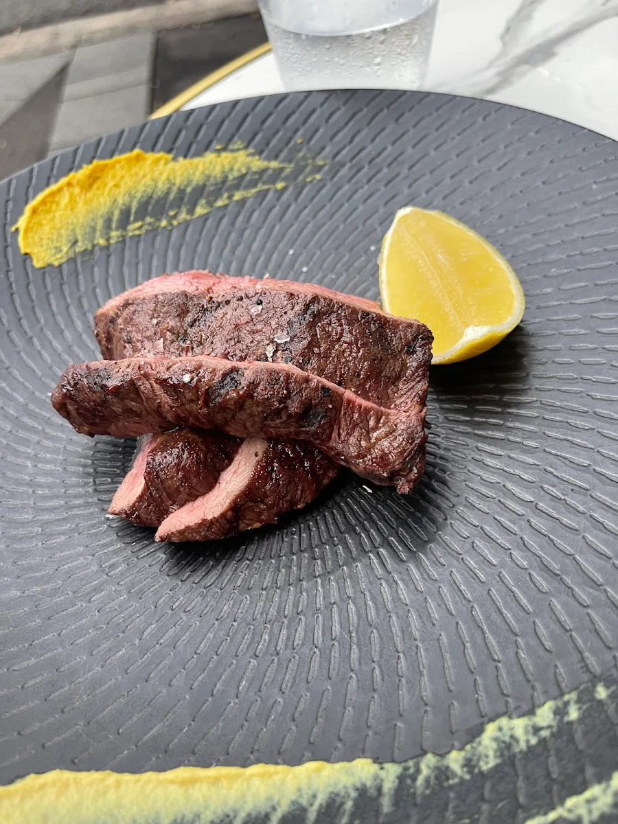 Steak with Mustard, Verde Restaurant