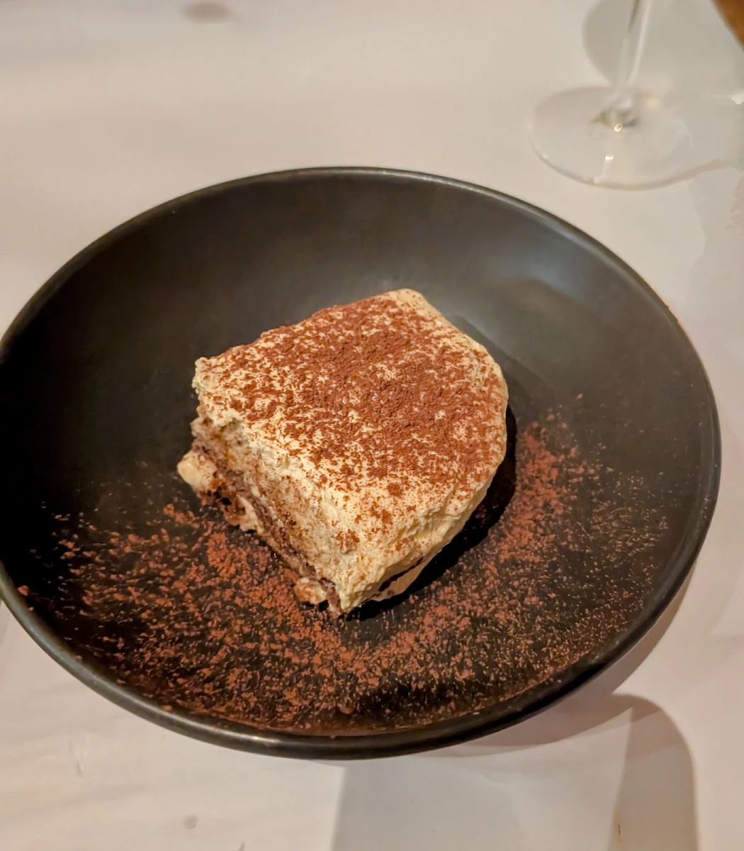 Tiramisu, Verde Restaurant