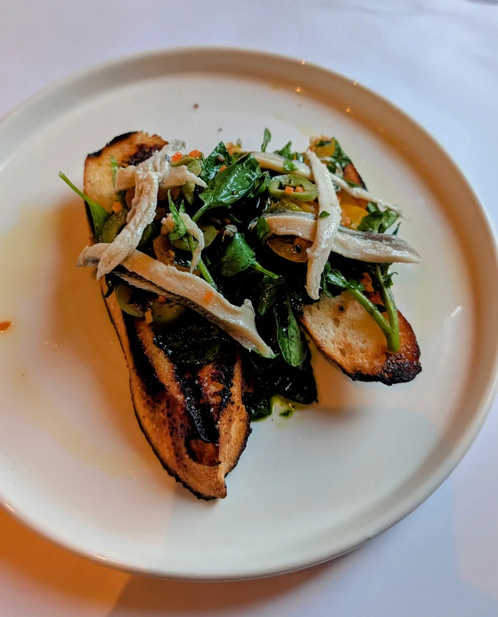 White Anchovy, Verde Restaurant