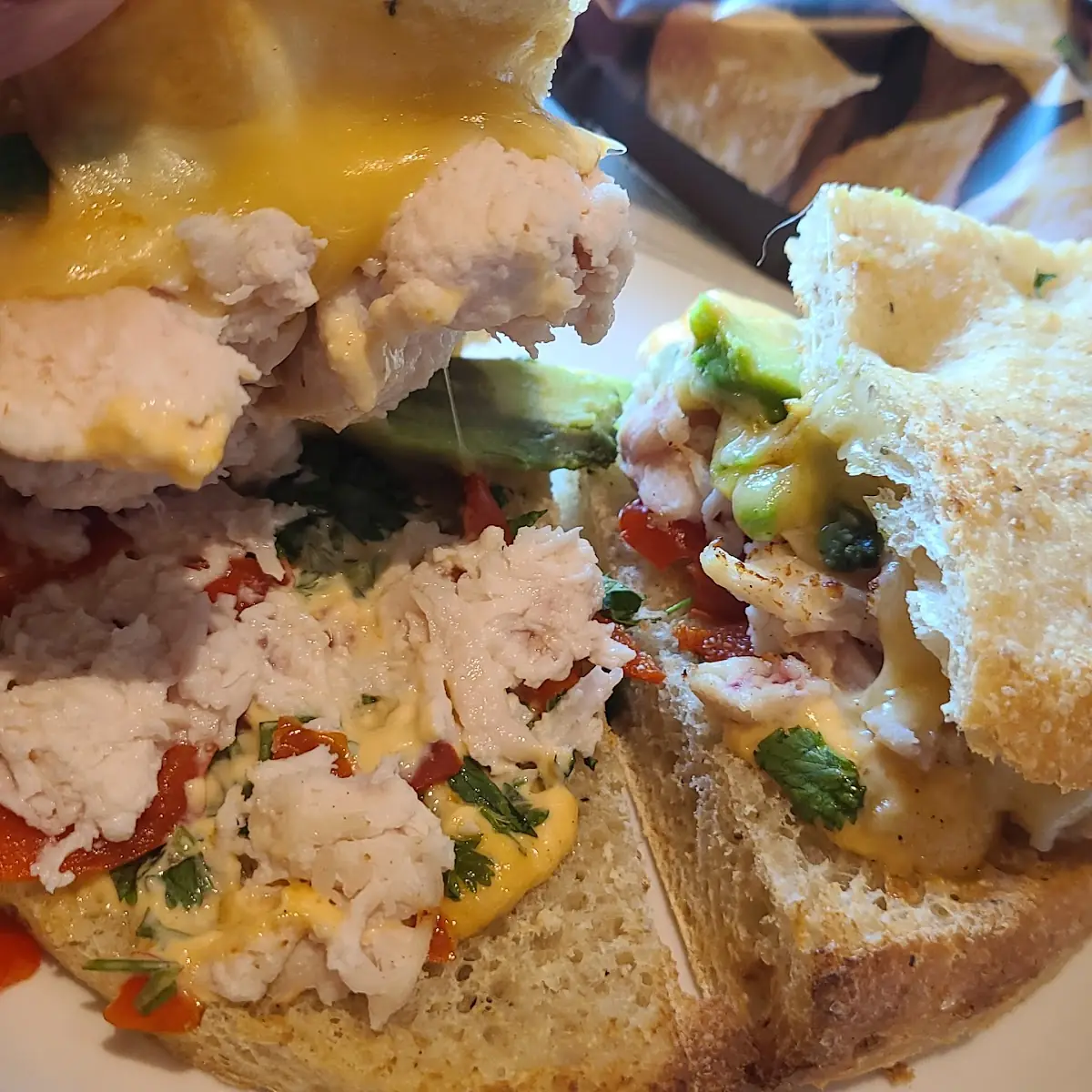 Chipotle Chicken Avocado Sandwich