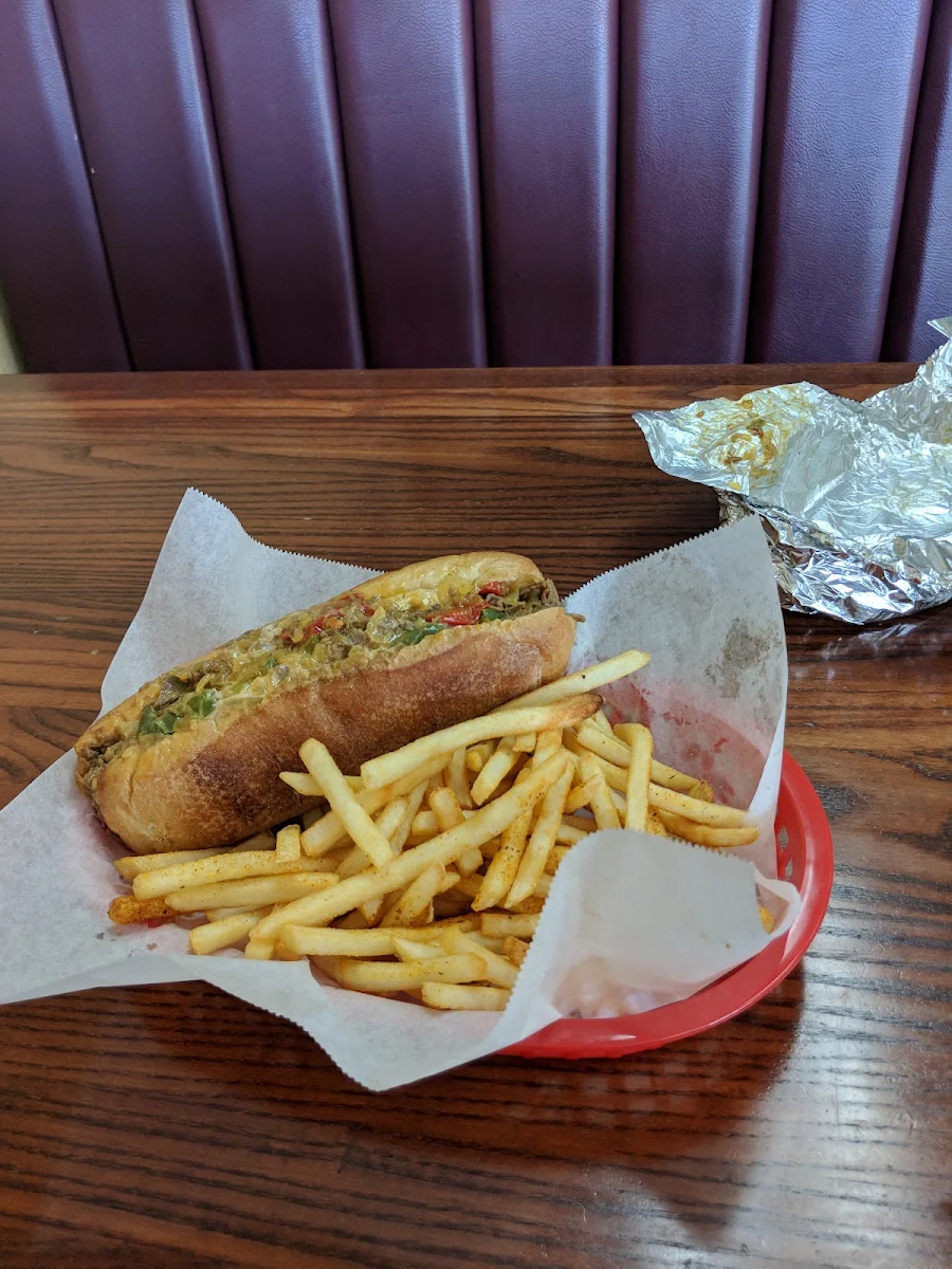 Philly Cheese Steak Sandwich