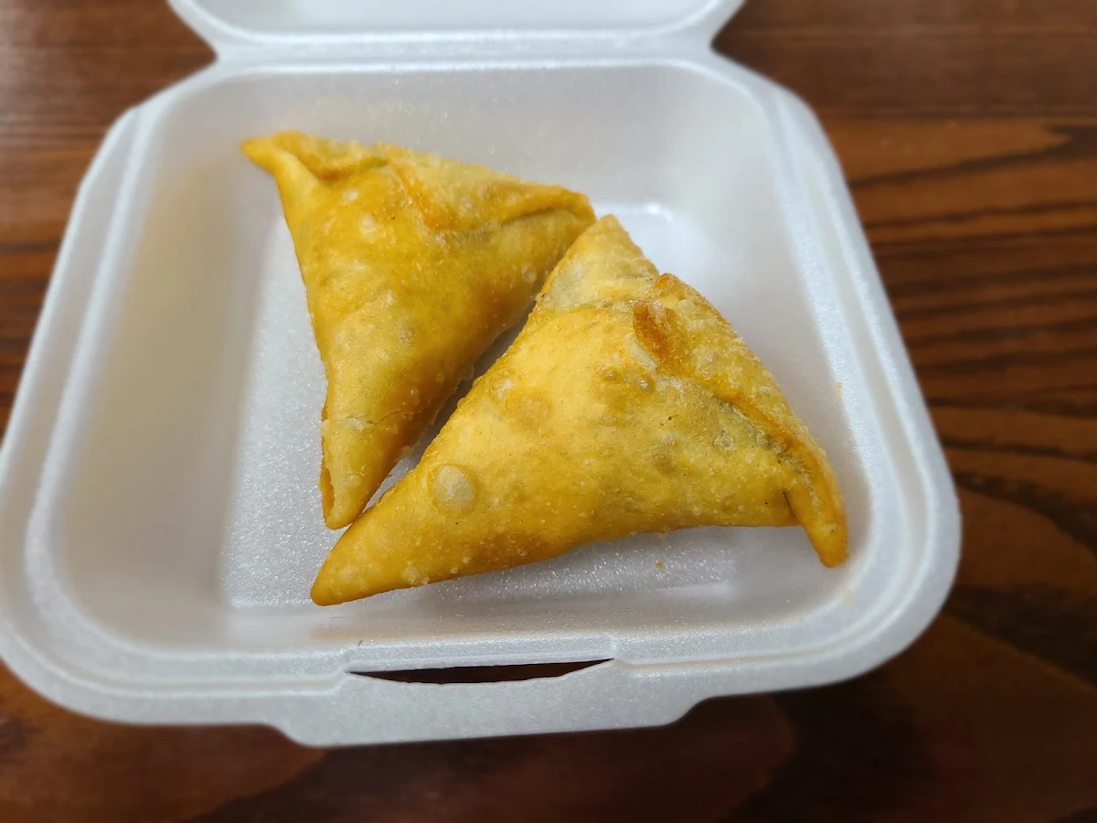 Vegetable Samosa Inside