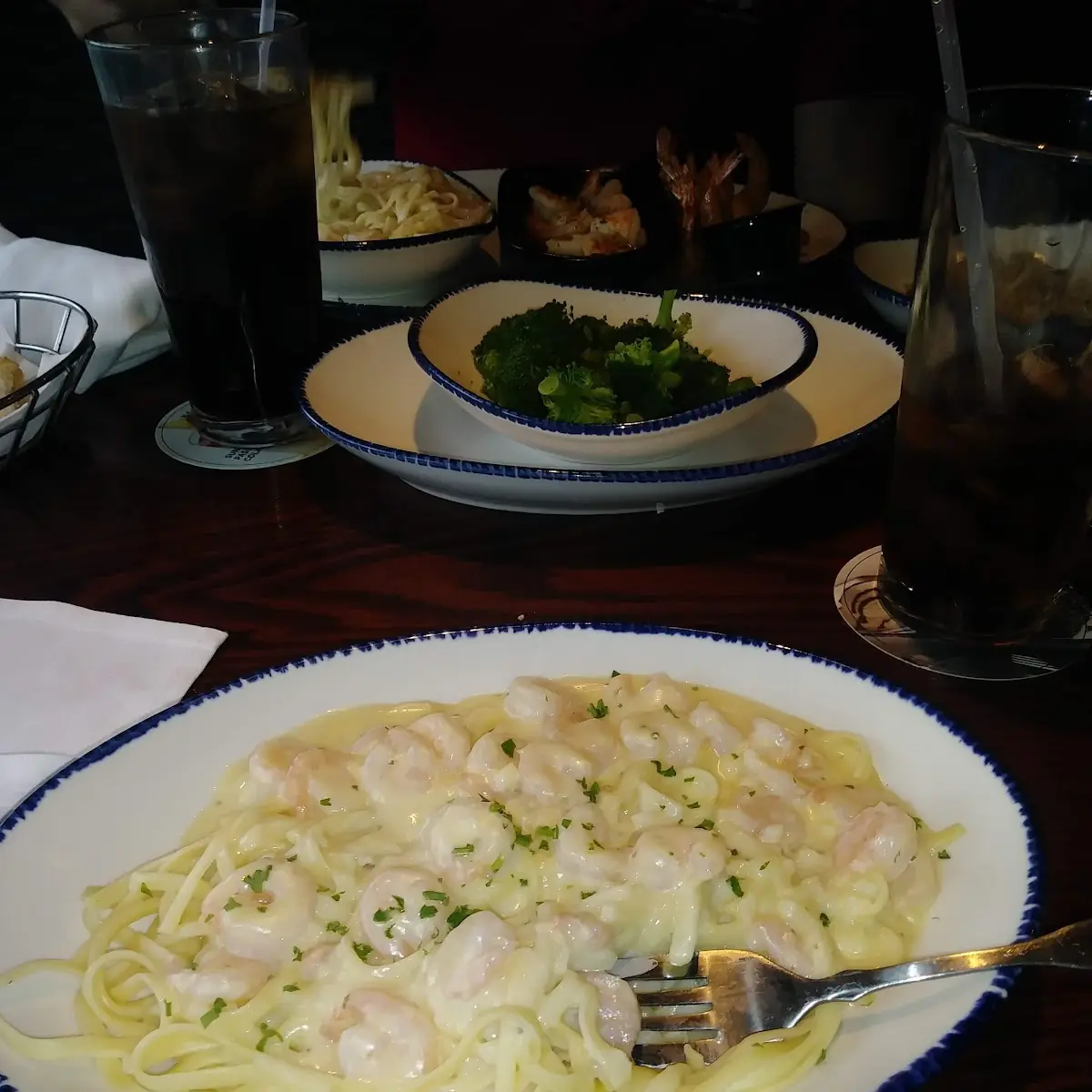 Shrimp Alfredo