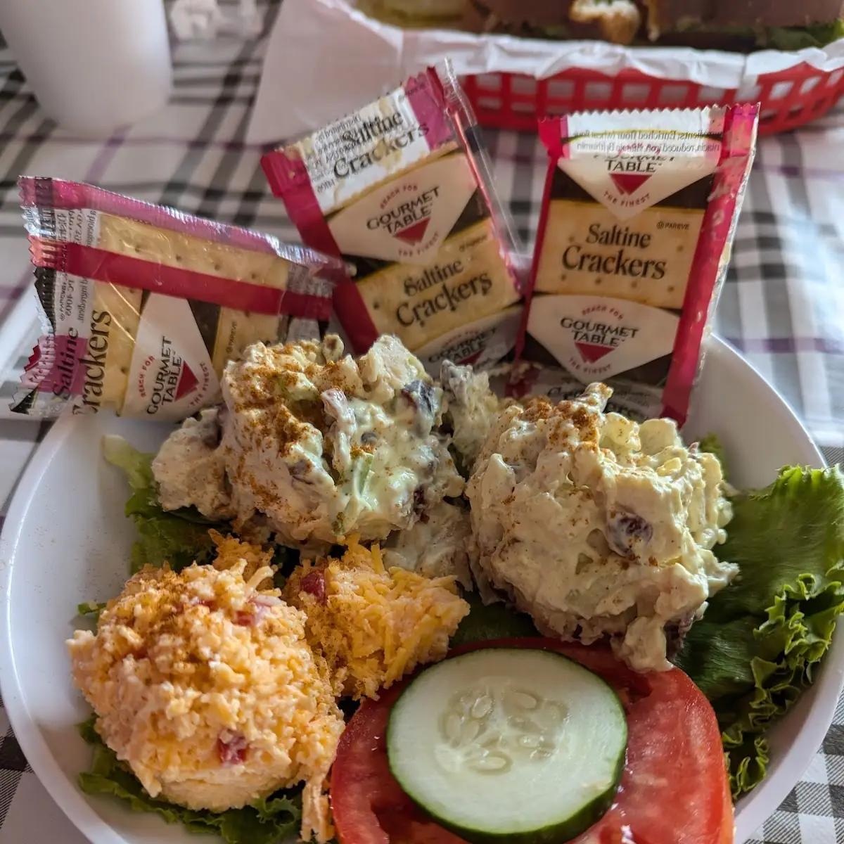 Chicken Salad Salad 2 with 1 Pimento Scoop
