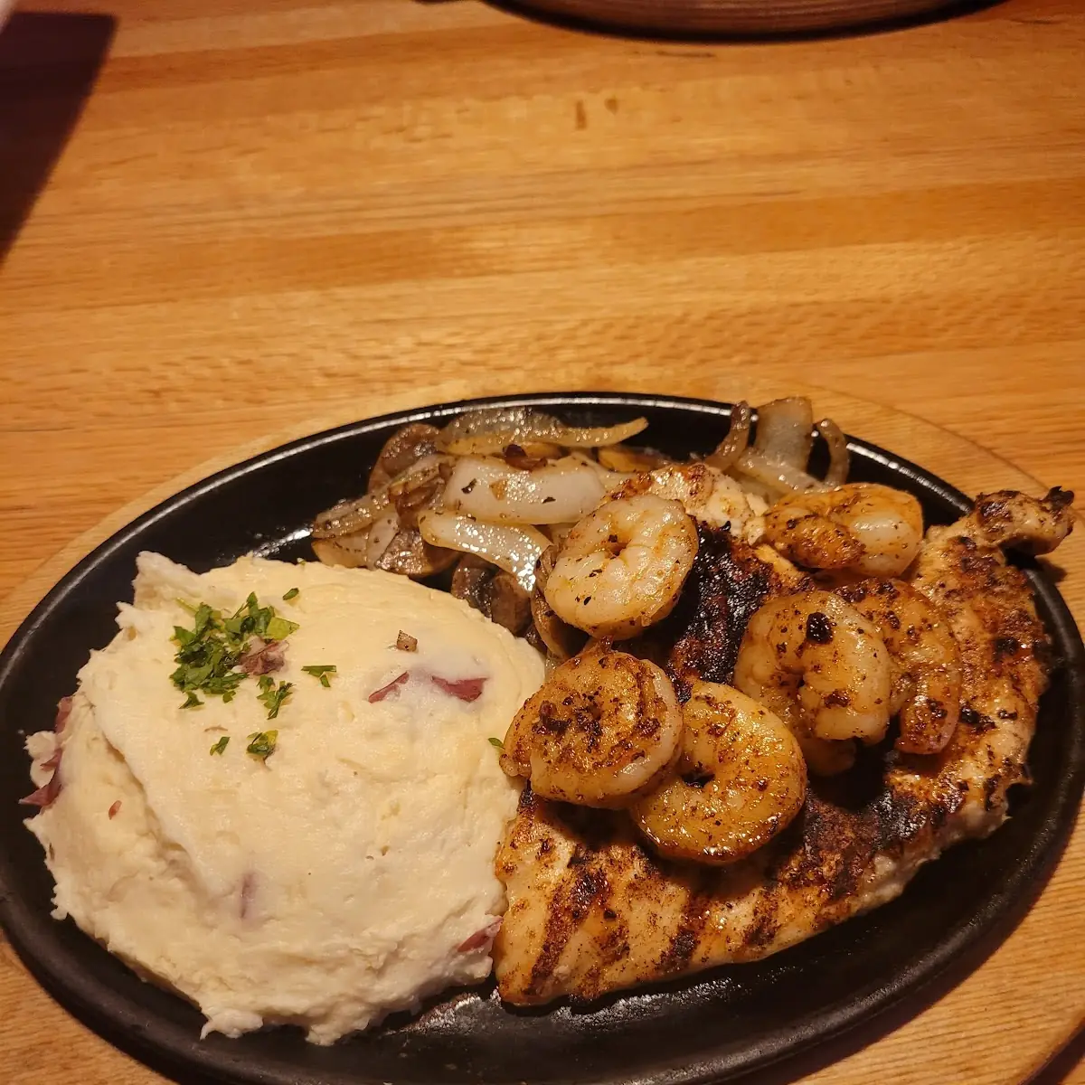 Shrimp 'N Parmesan Sirloin