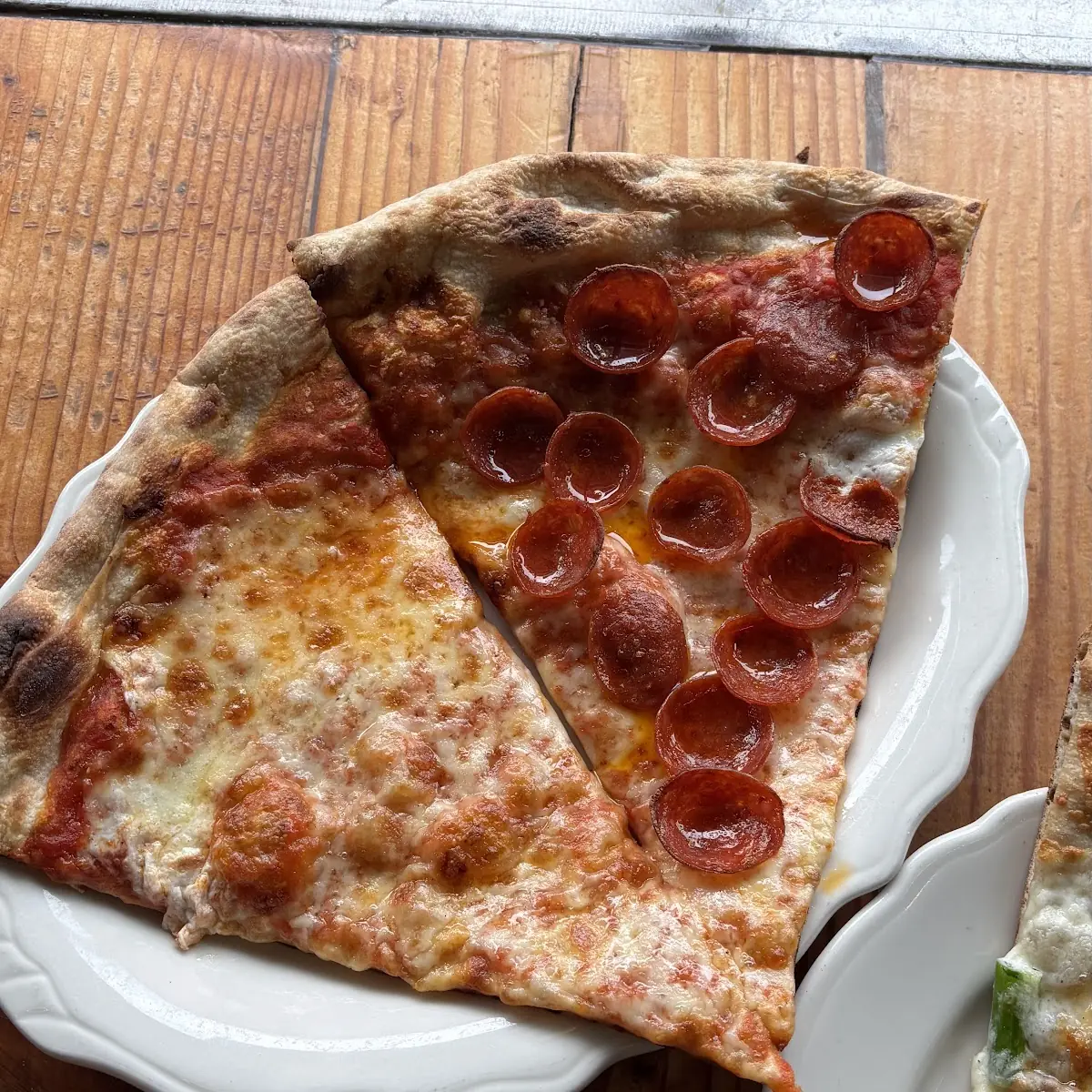 Pepperoni Pizza on a Tray