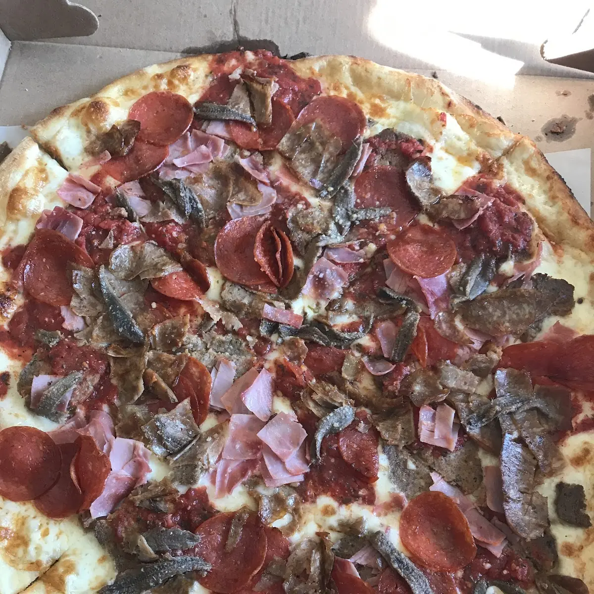 Meat Lovers with Anchovies