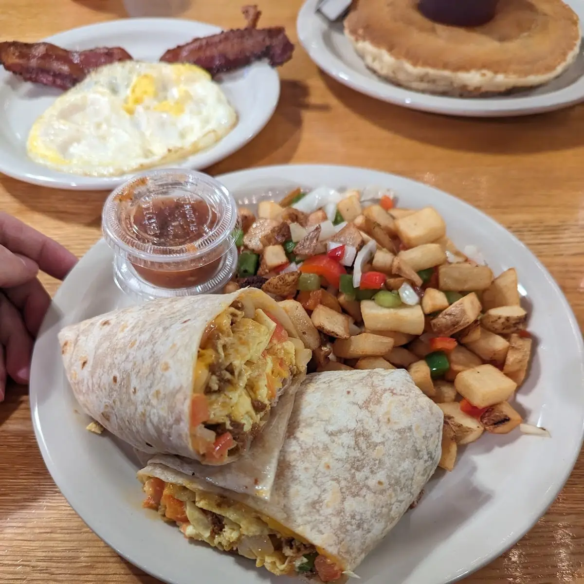 Spicy Breakfast Burrito