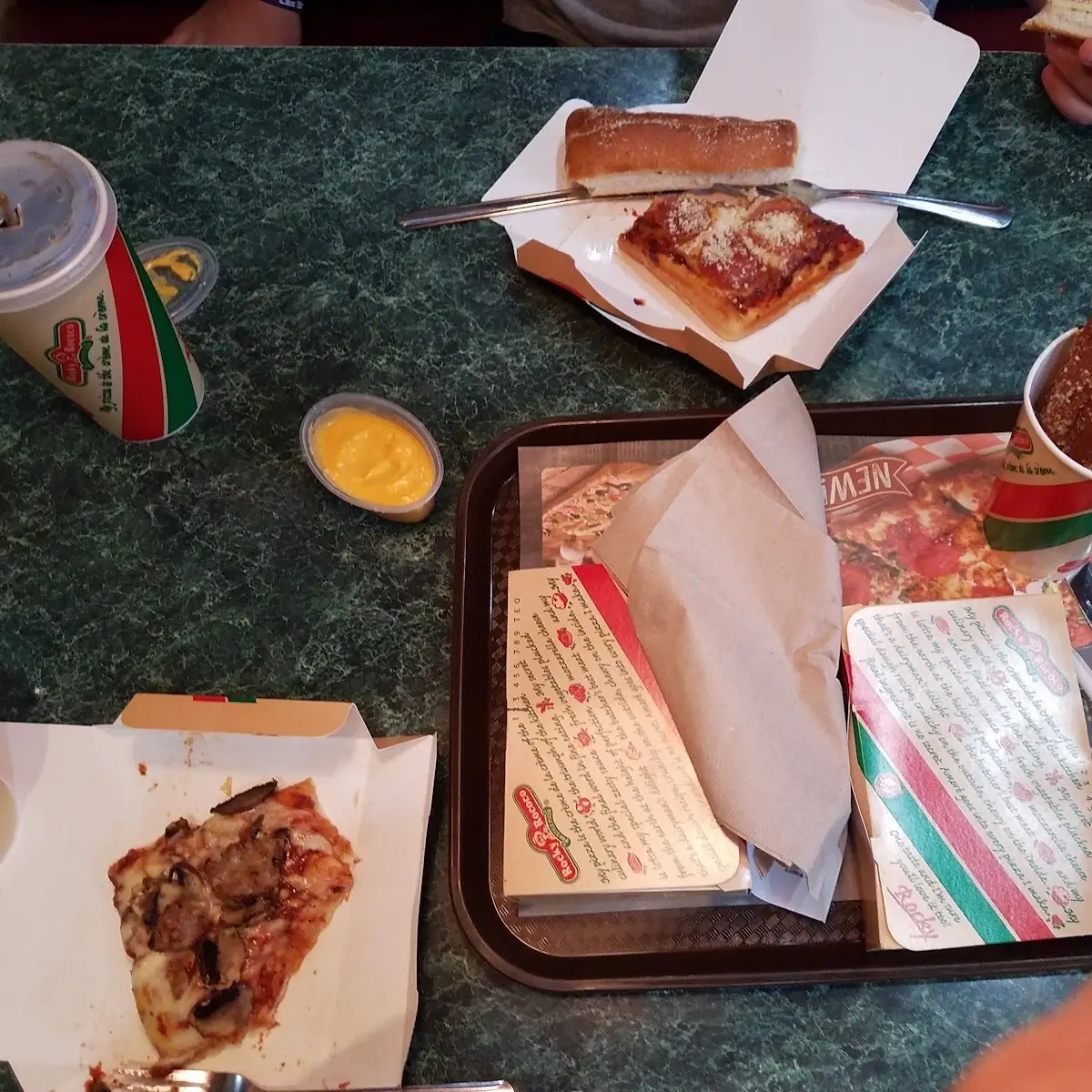 Pan Pizza and Breadsticks