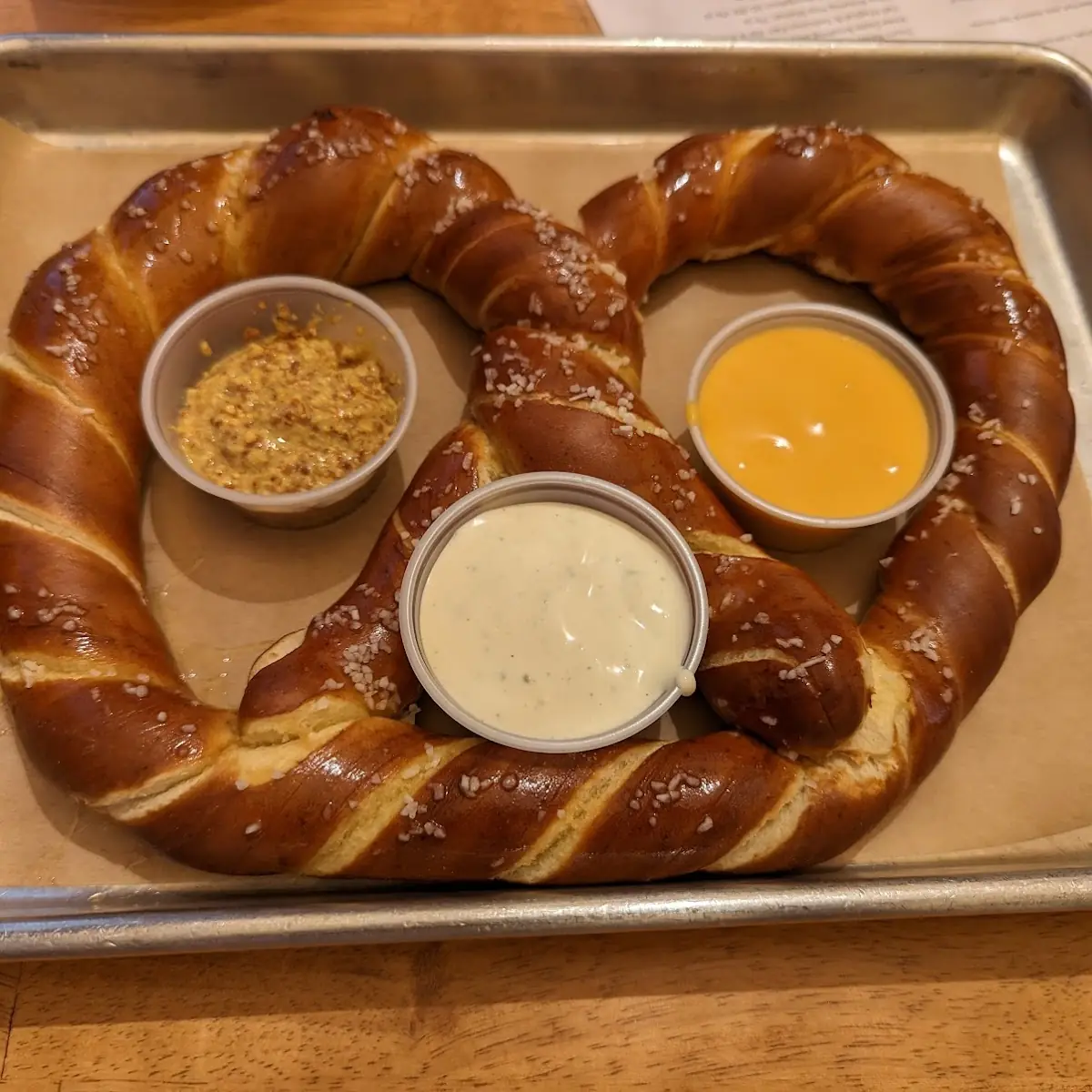 Giant Bavarian Pretzel