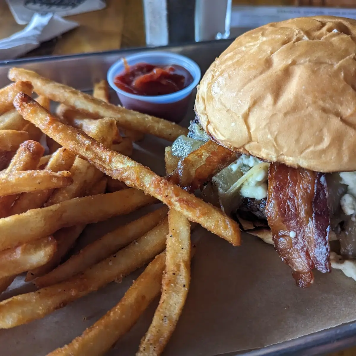 Gorgonzola Bacon Burger