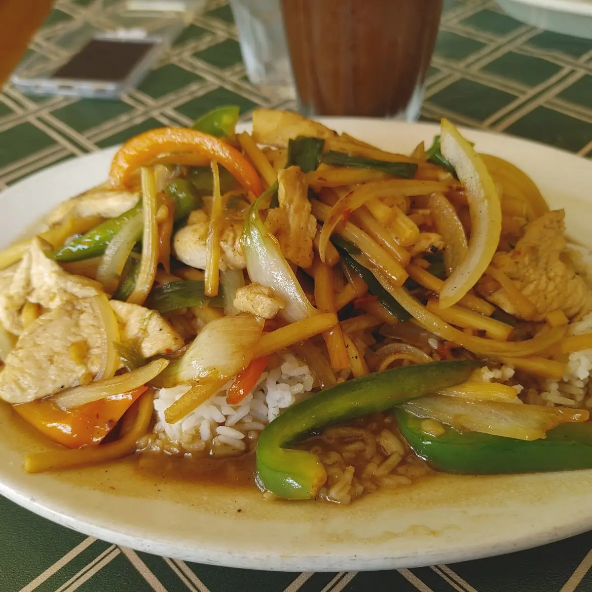 Pad Prik Chicken
