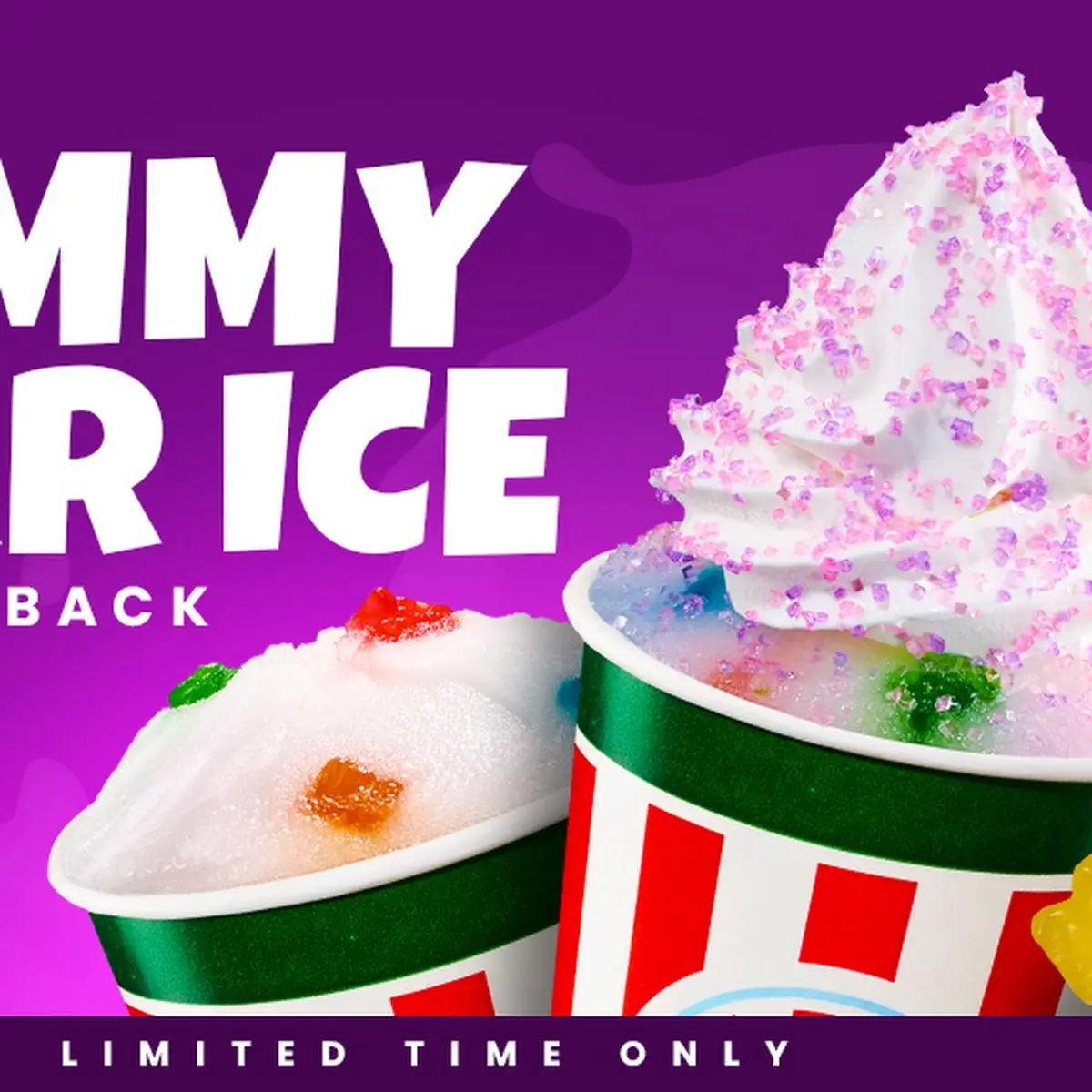 Glittery Gummy Bear Gelati - Limited Time Only