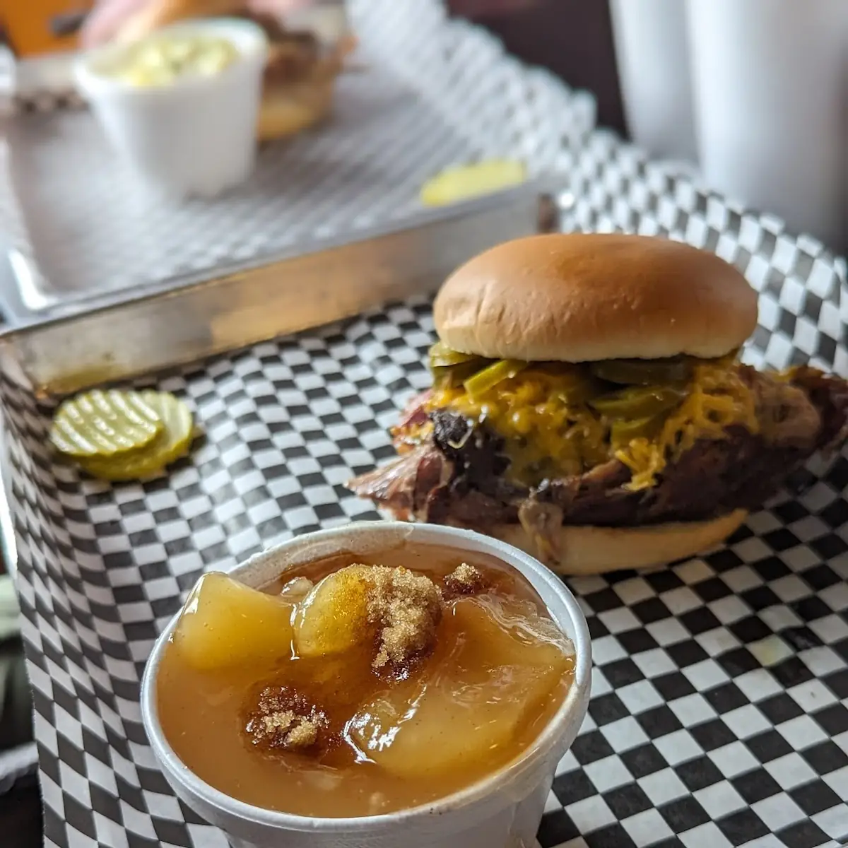 Smoked Pulled Pork Bun