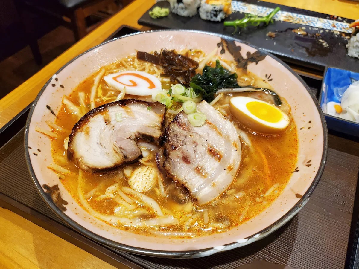 Spicy Miso Ramen, Ikkoi Sushi & Ramen Japanese Cuisine