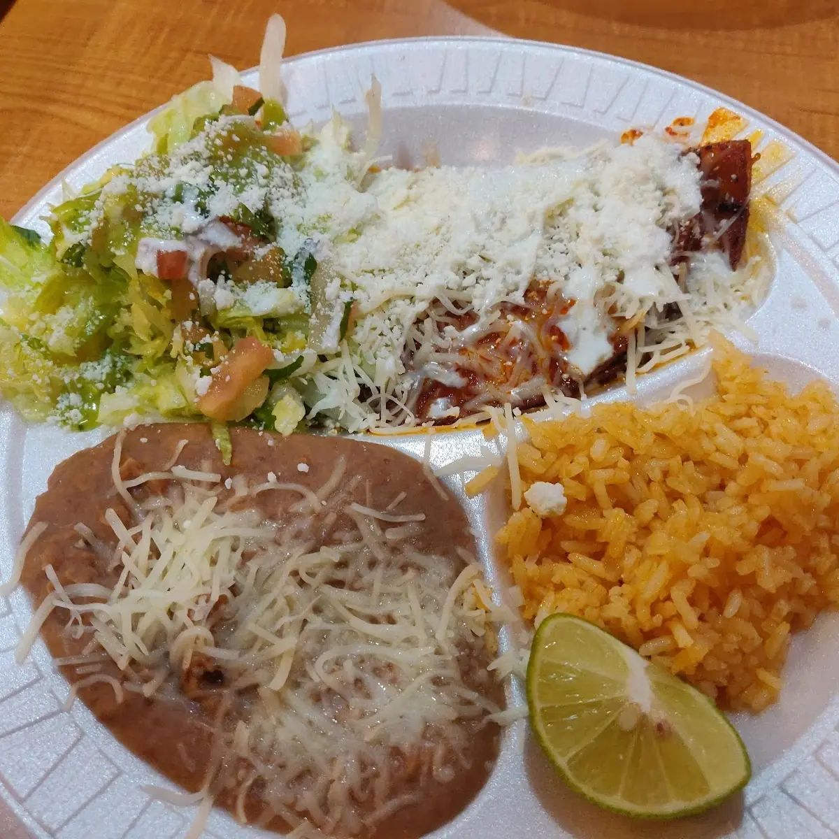 Interesting Cheese Enchiladas