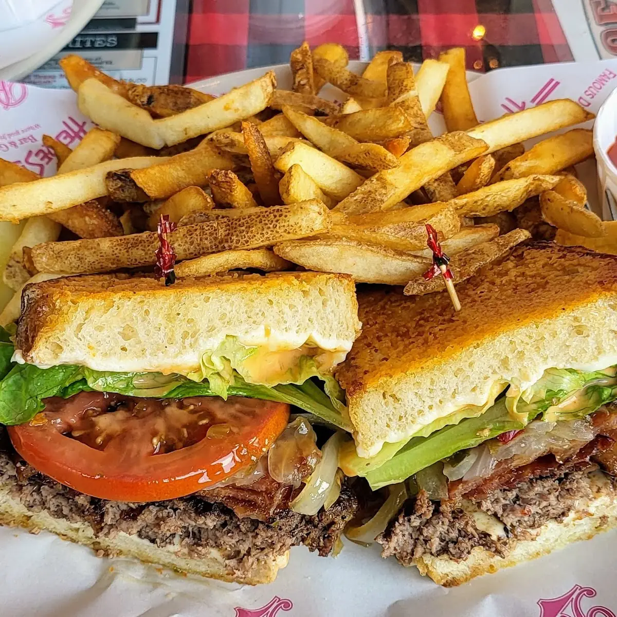 San Francisco Burger with Fries