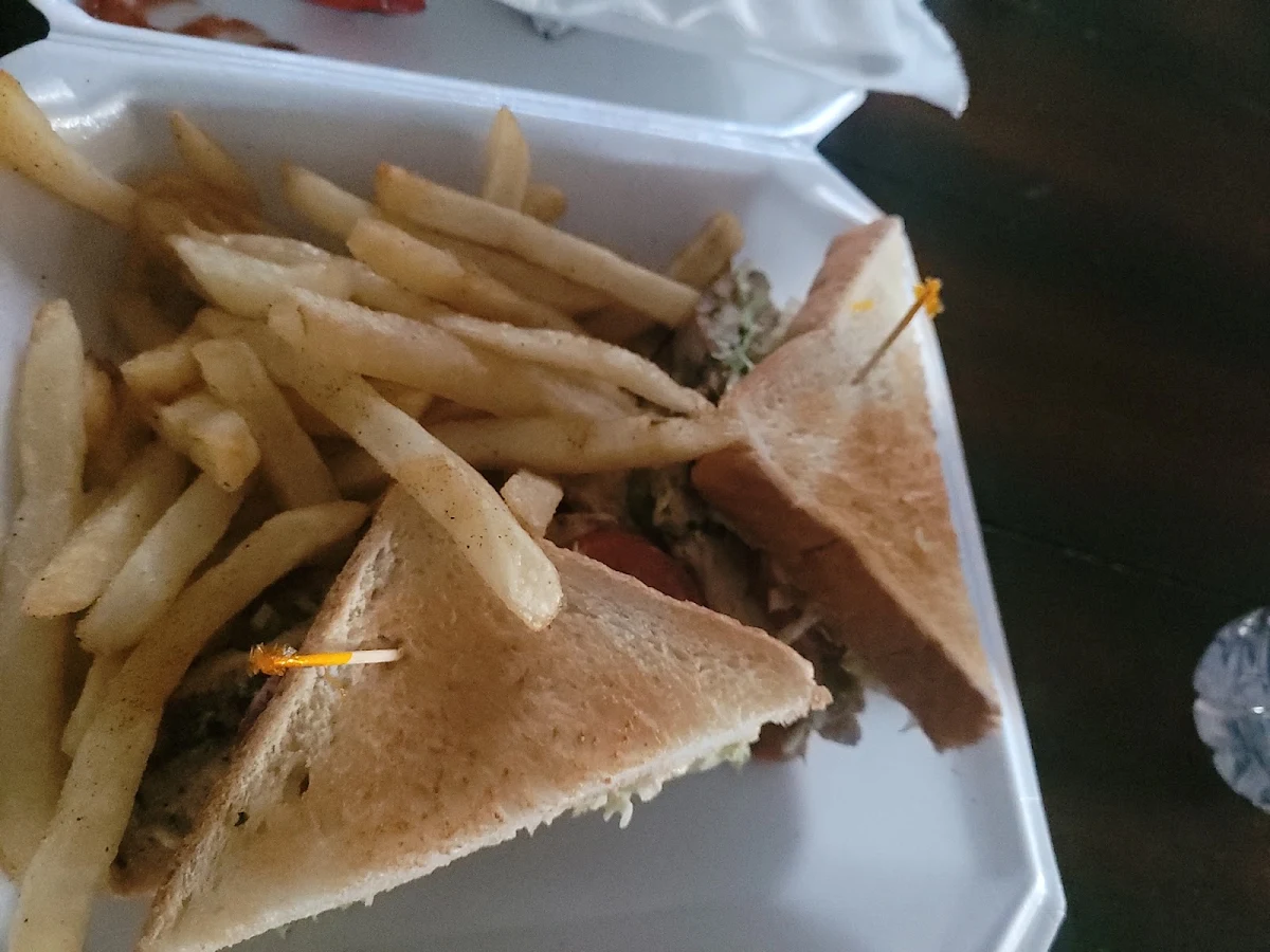 Grilled Pork Chop Sandwich
