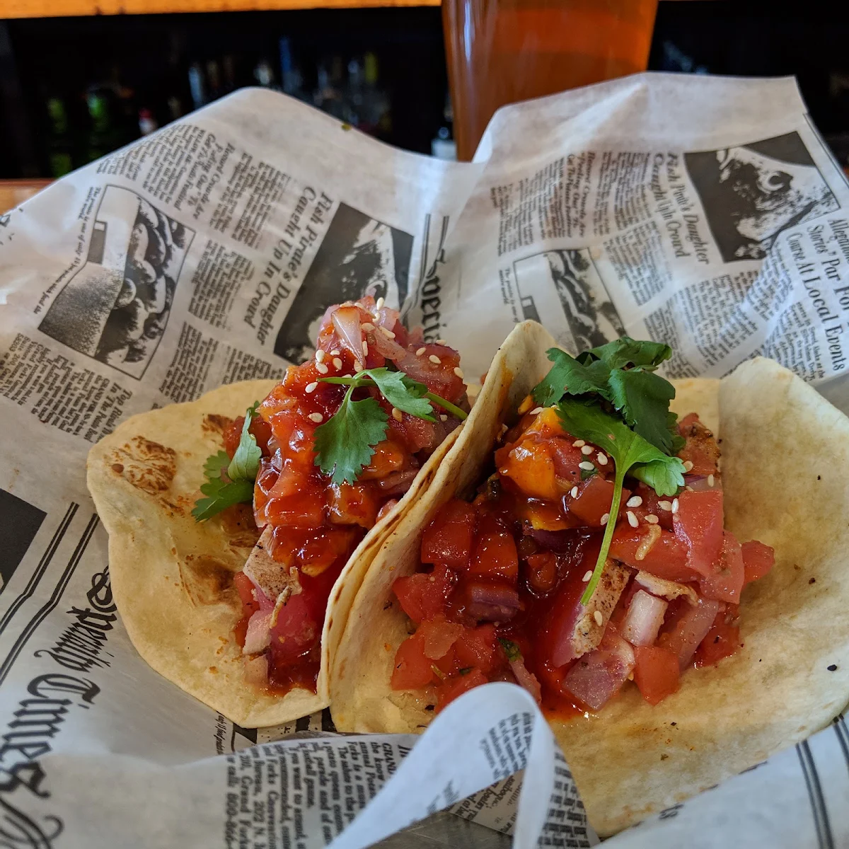 Ahi Tuna Tacos