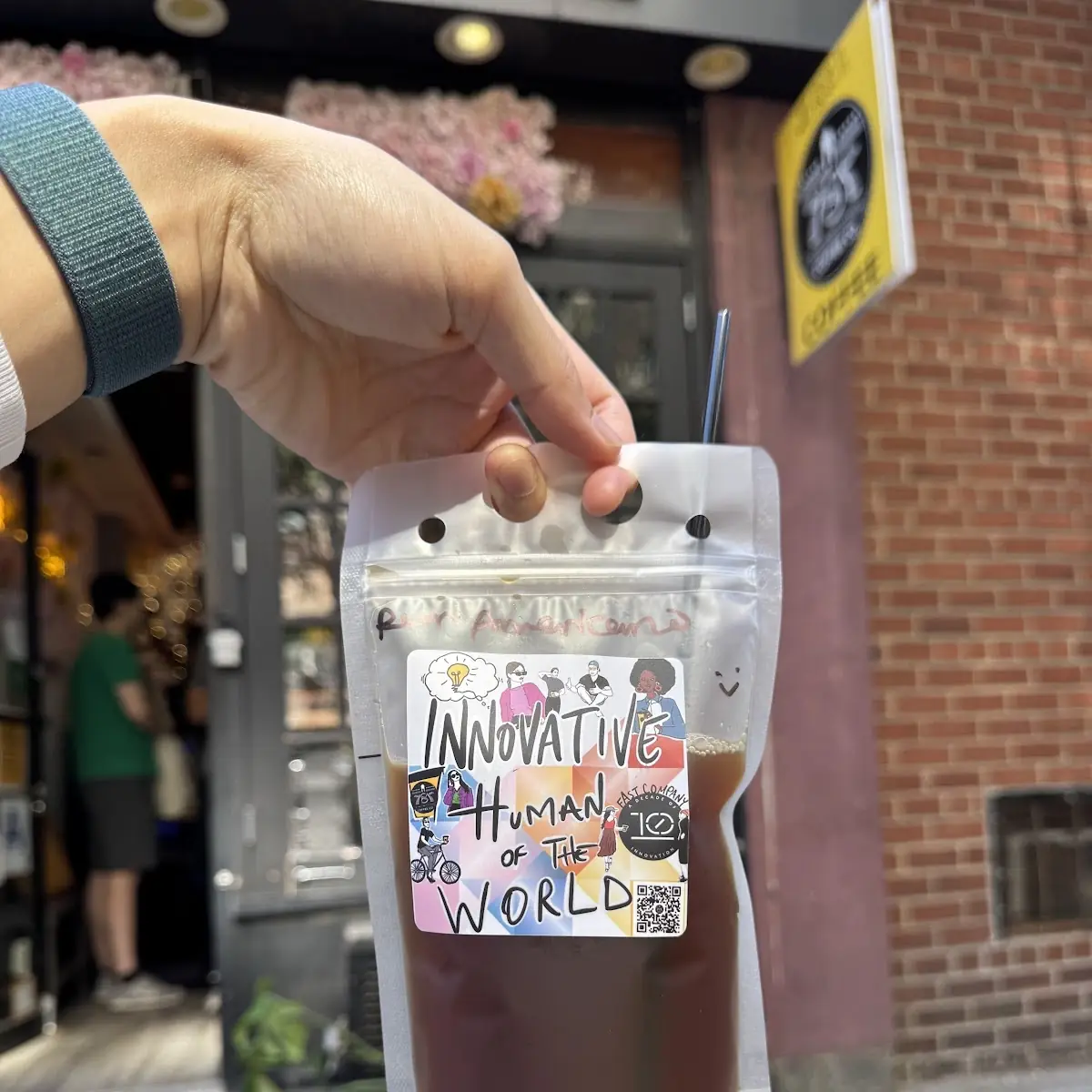 Rum Infused Iced Americano
