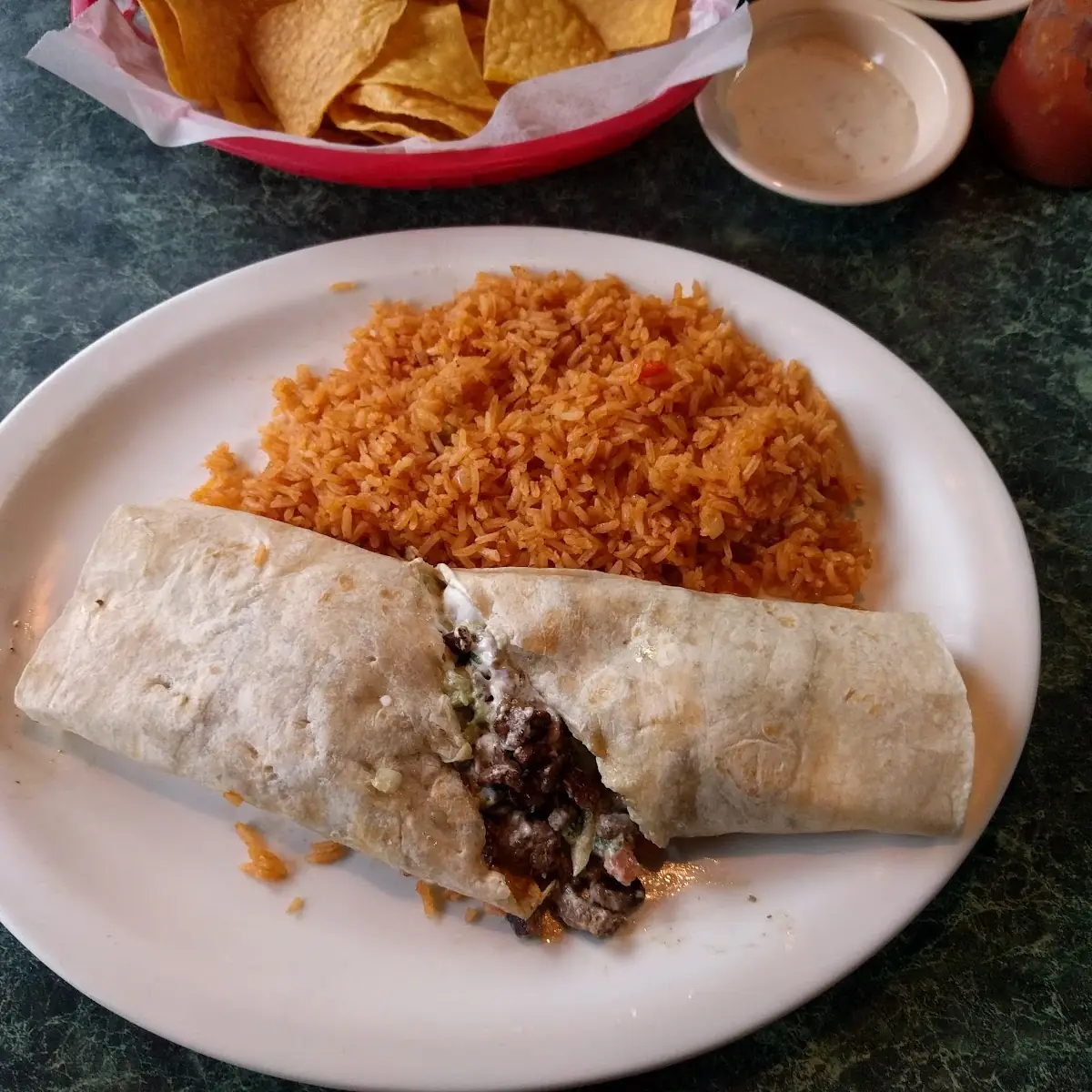 Carne Asada Burrito