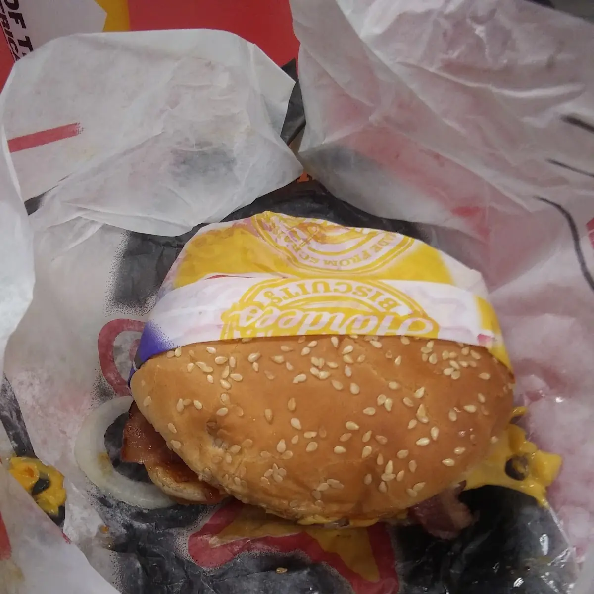 Double Western Bacon Cheeseburger