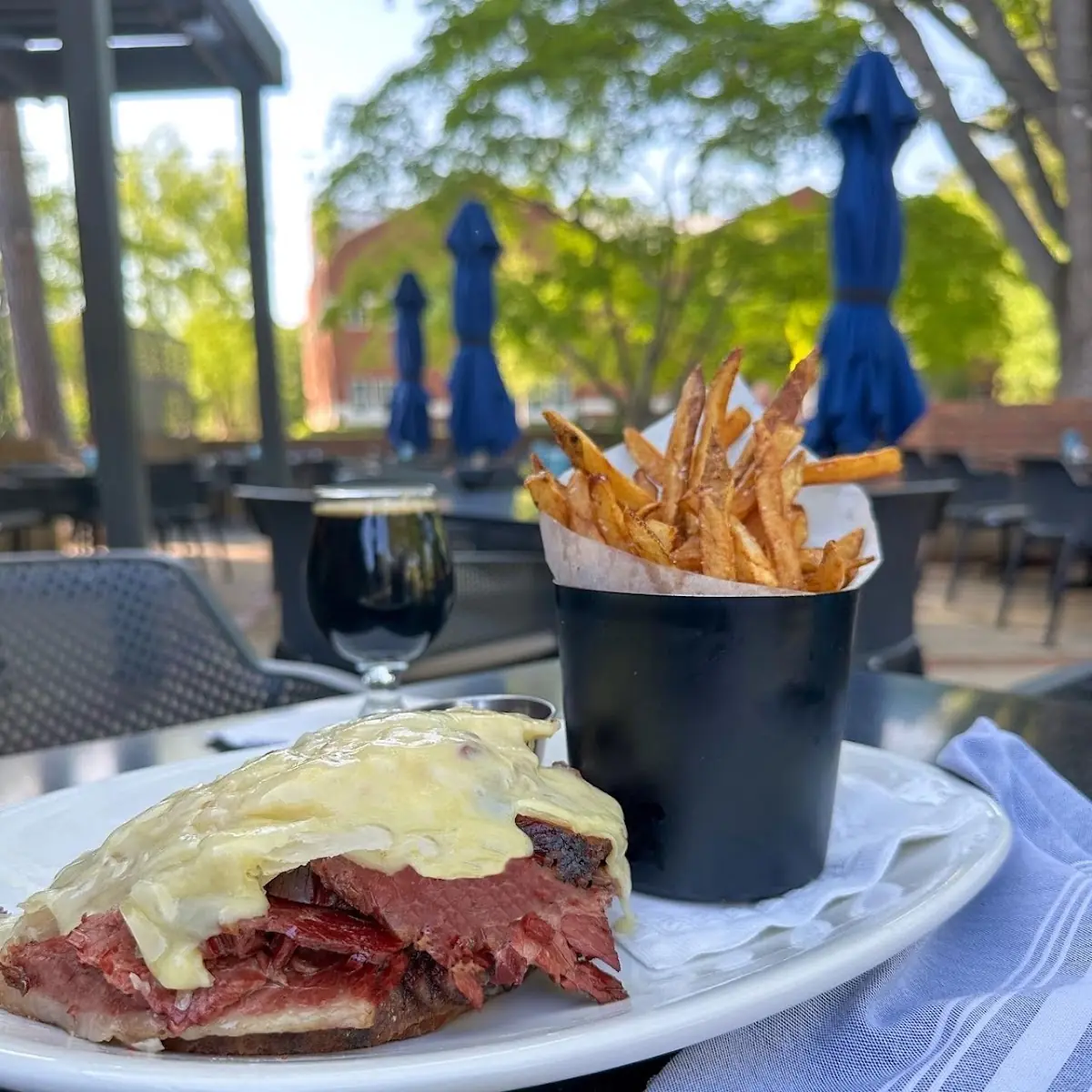 Open Face Reuben