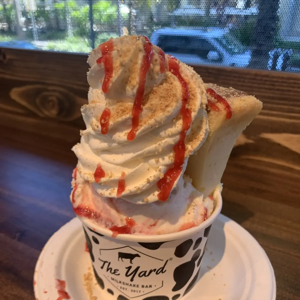 Strawberry Cheesecake in a Cup