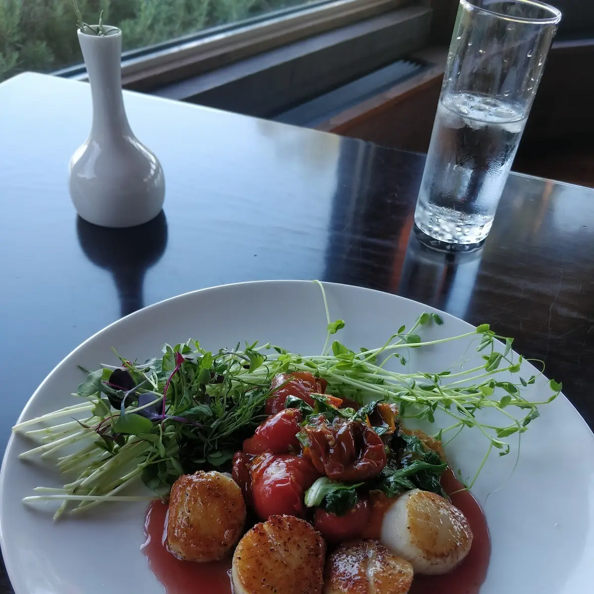 Appetizer Scallops, Atrevida Restaurant