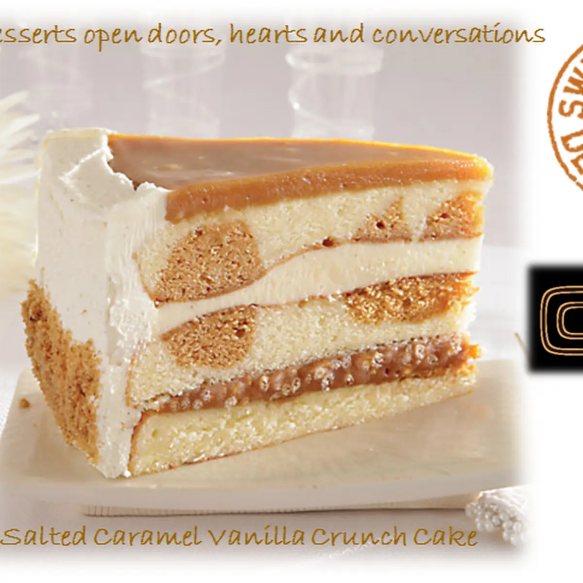 Salted Caramel Crunch Cake