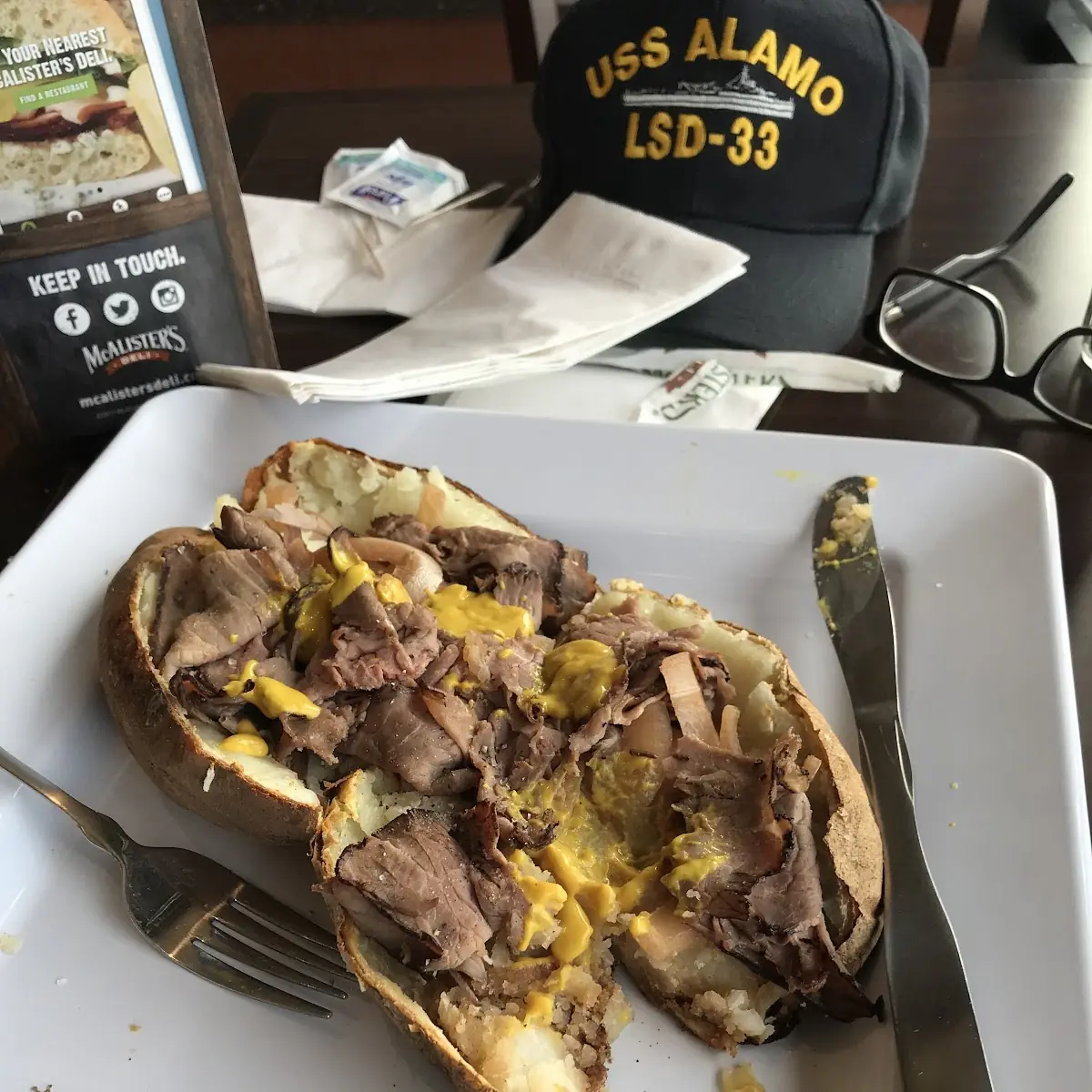 Black Angus Roast Beef Spud