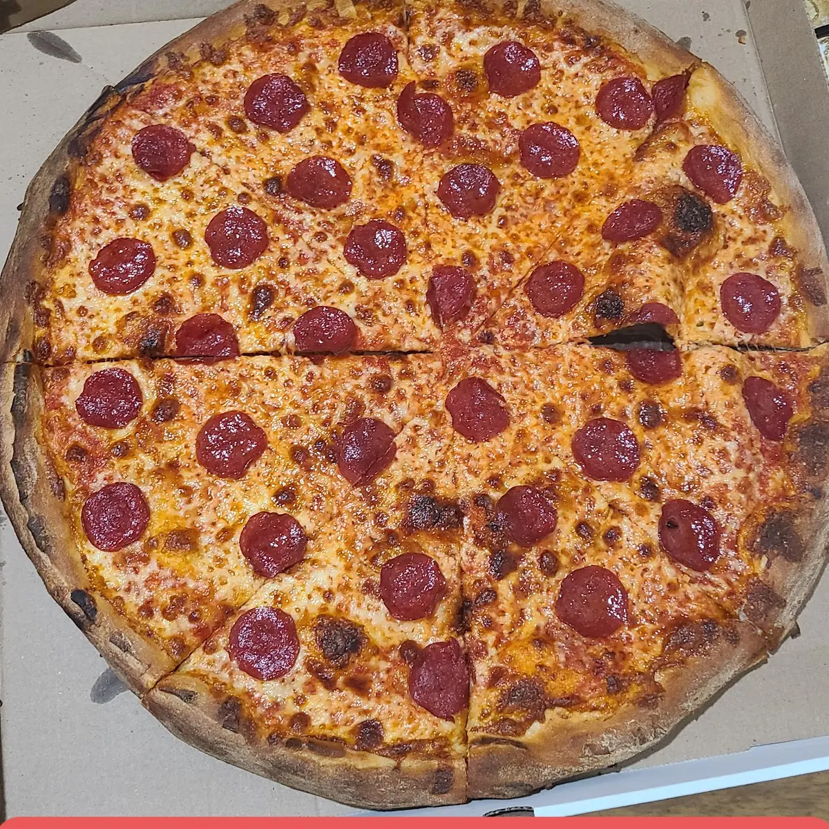 Burnt Pizza