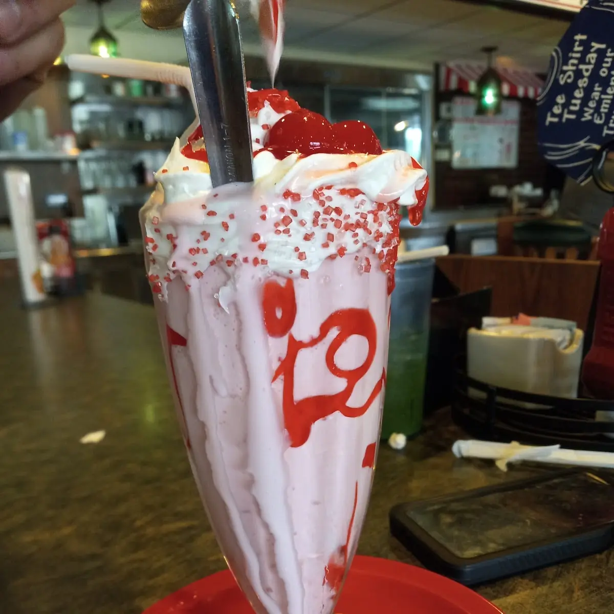 Personalized Strawberry Shake