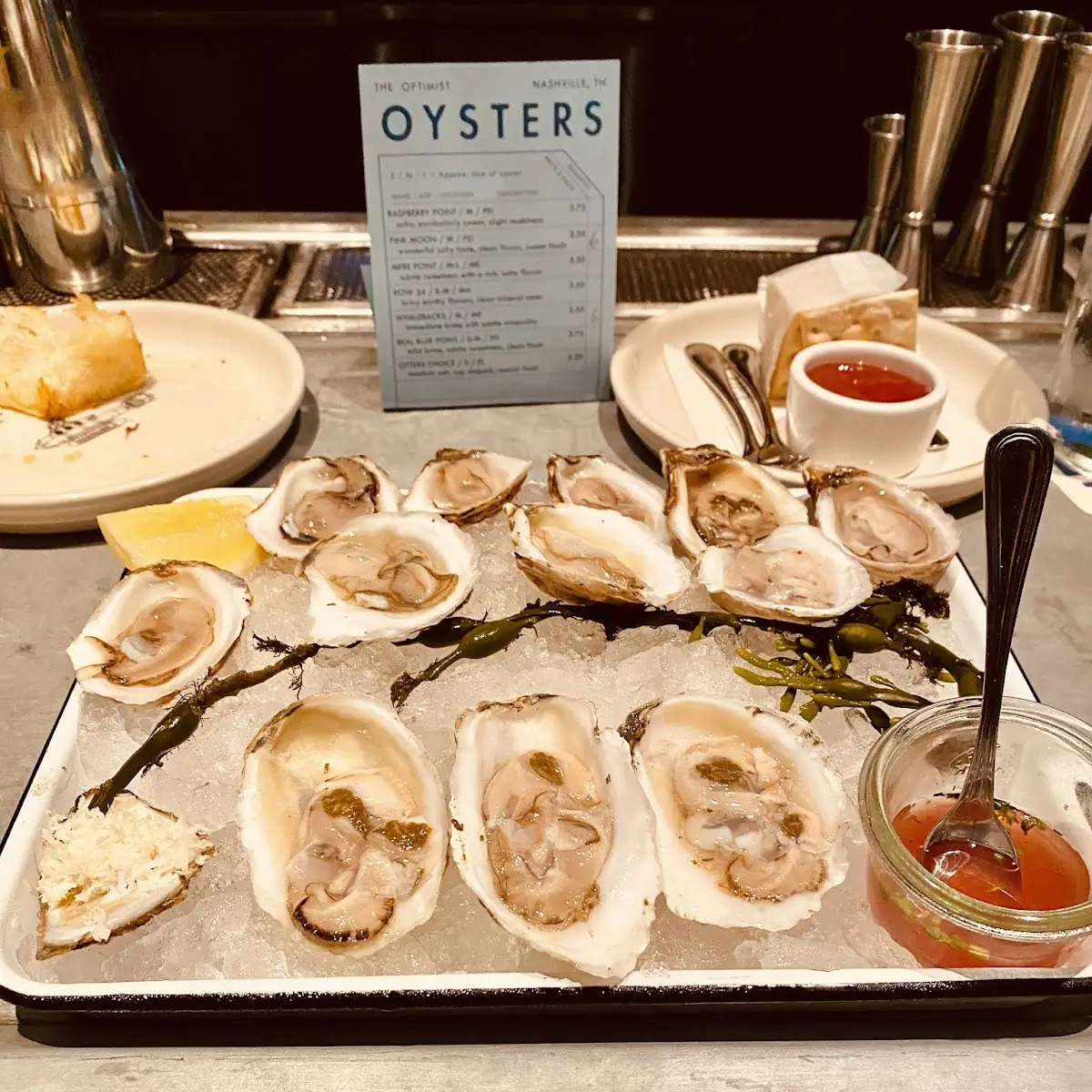 Oysters on Half Shell