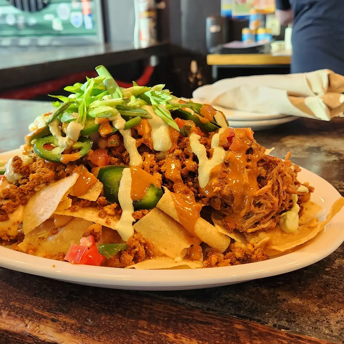 Loaded Short Rib Nachos