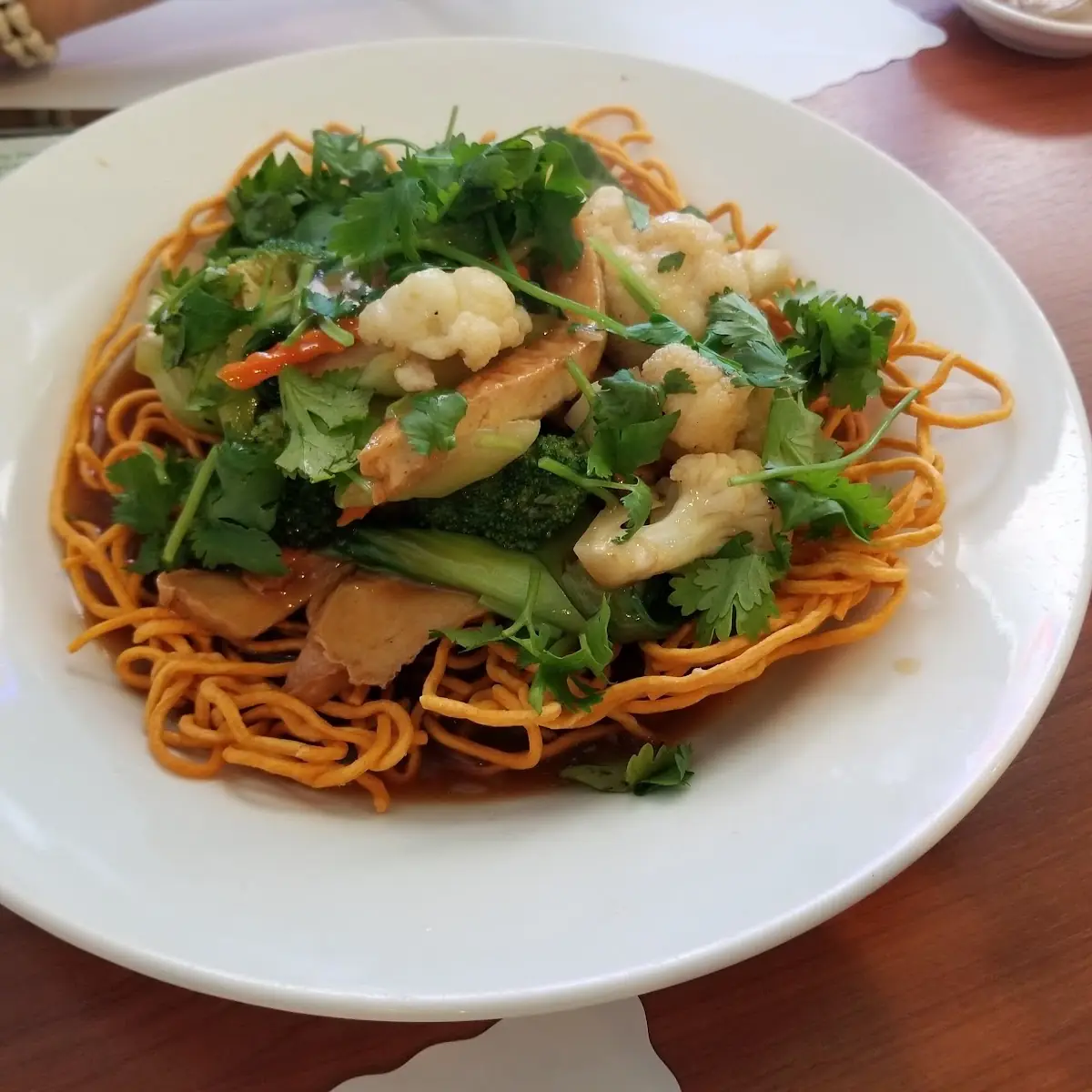 Crispy Noodles with Mixed Vegetables