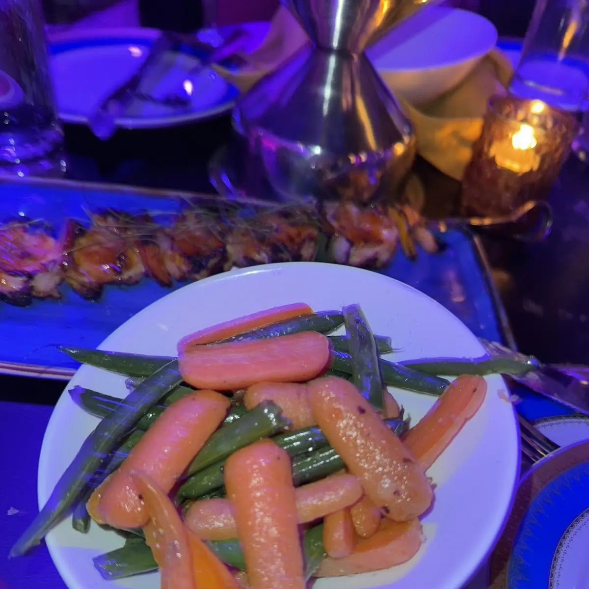 Baby Carrots and Beans